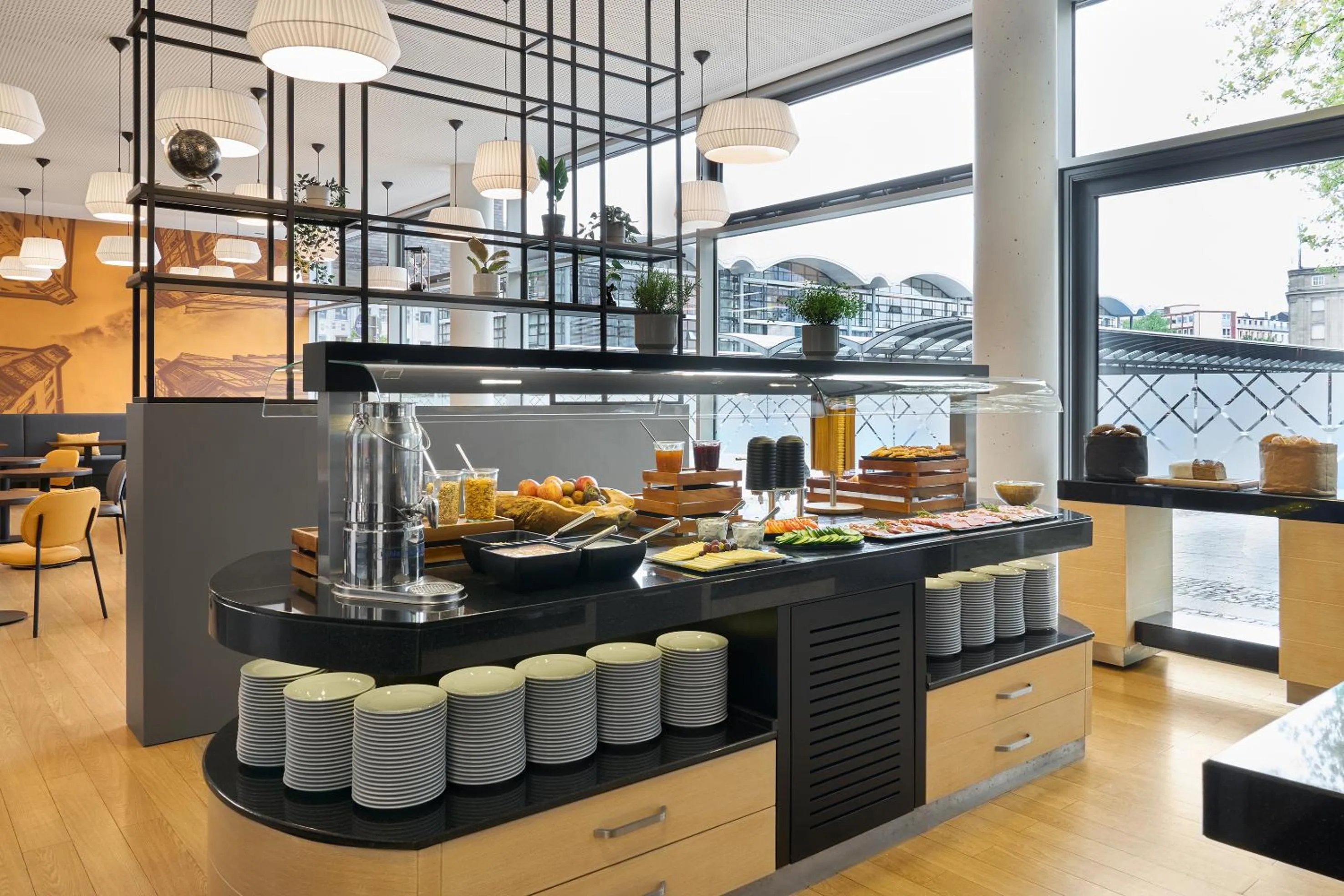 Buffet breakfast in Four Points Flex by Sheraton Koblenz
