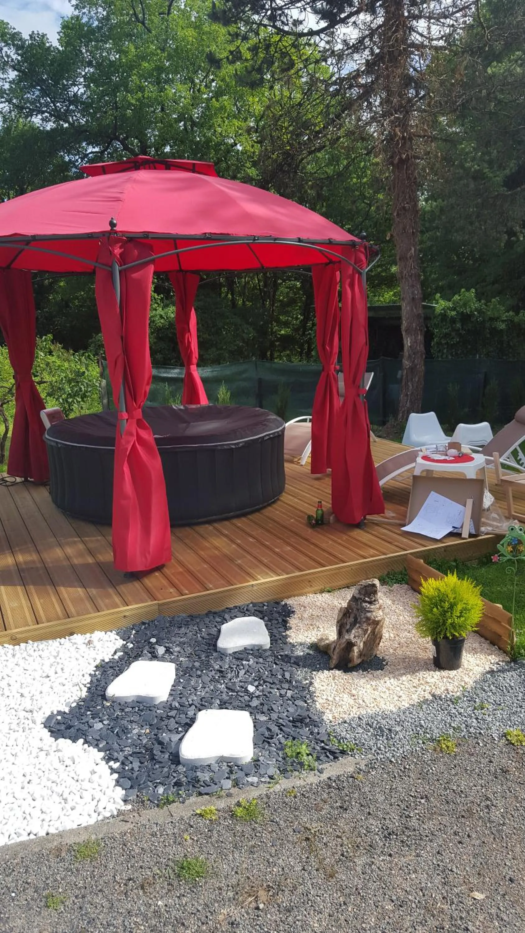 Garden in Clos des Morillons