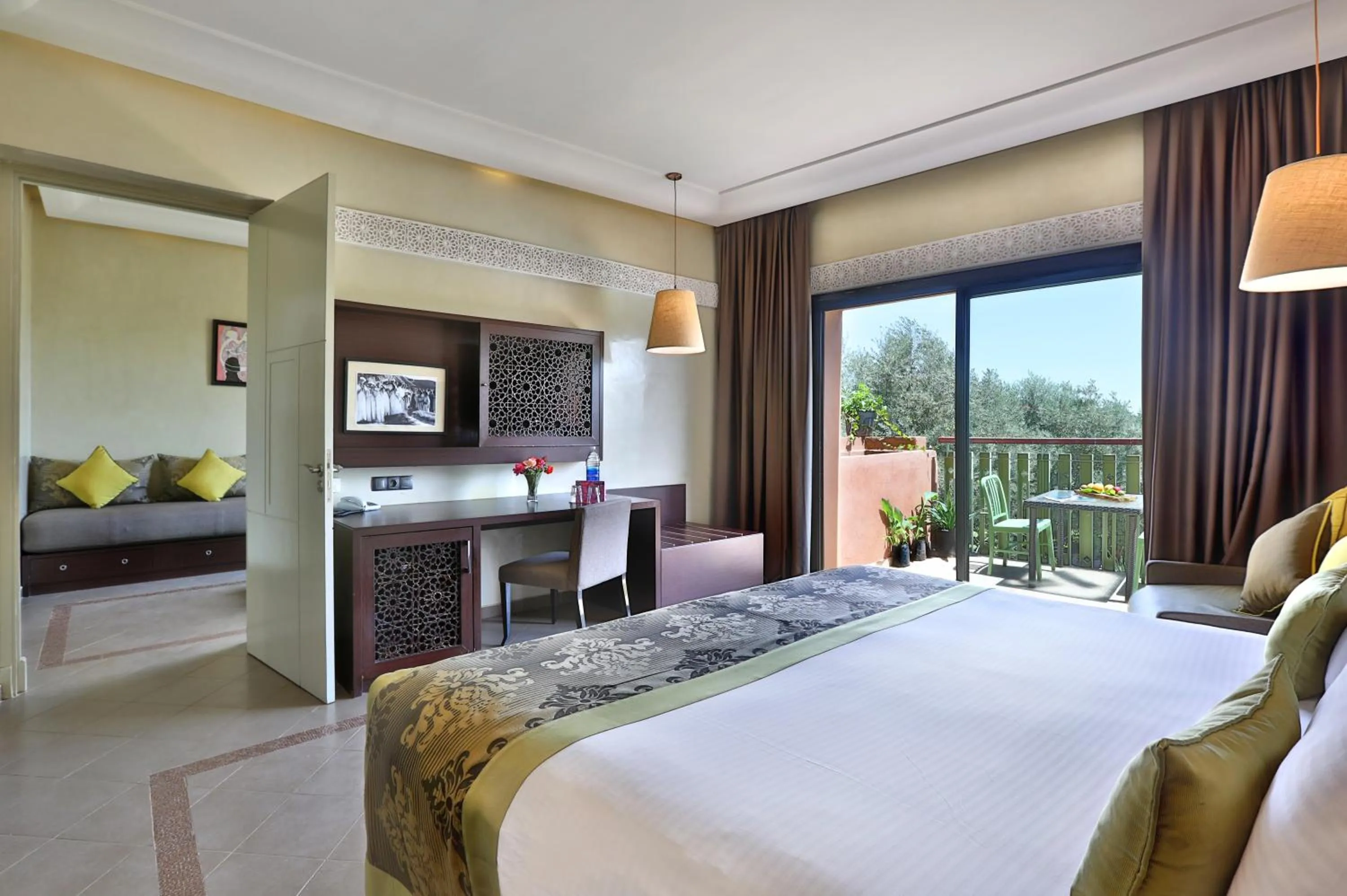 Living room, Bed in Kenzi Club Agdal Medina - All Inclusive