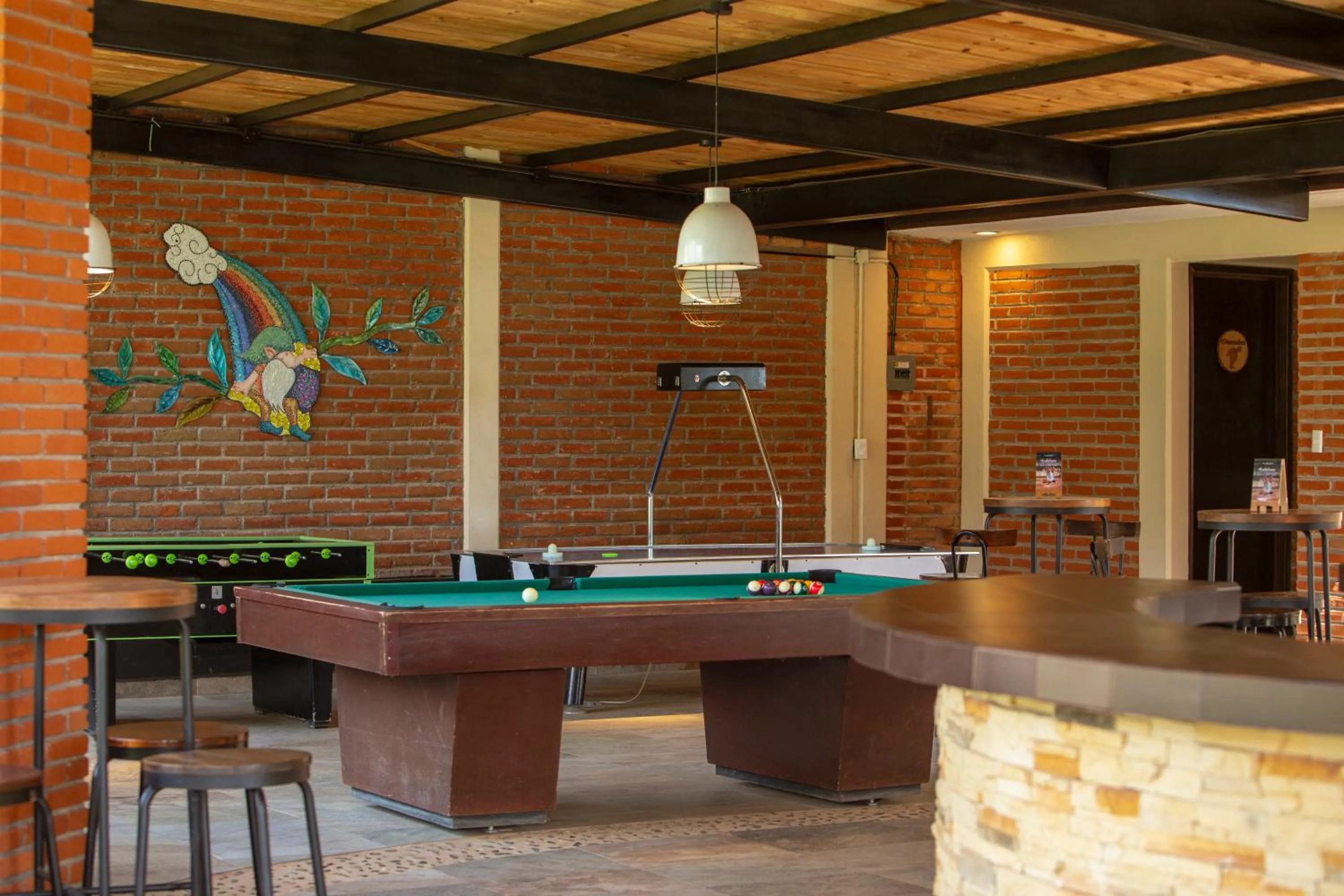 Billiard in Hotel & Glamping Huasca Sierra Verde