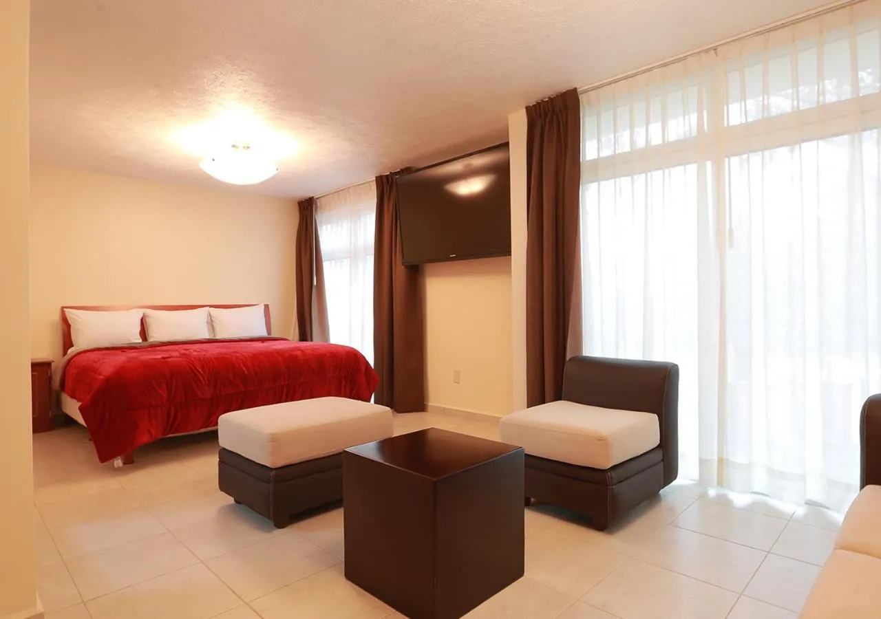 Photo of the whole room, Bed in Hotel & Glamping Huasca Sierra Verde