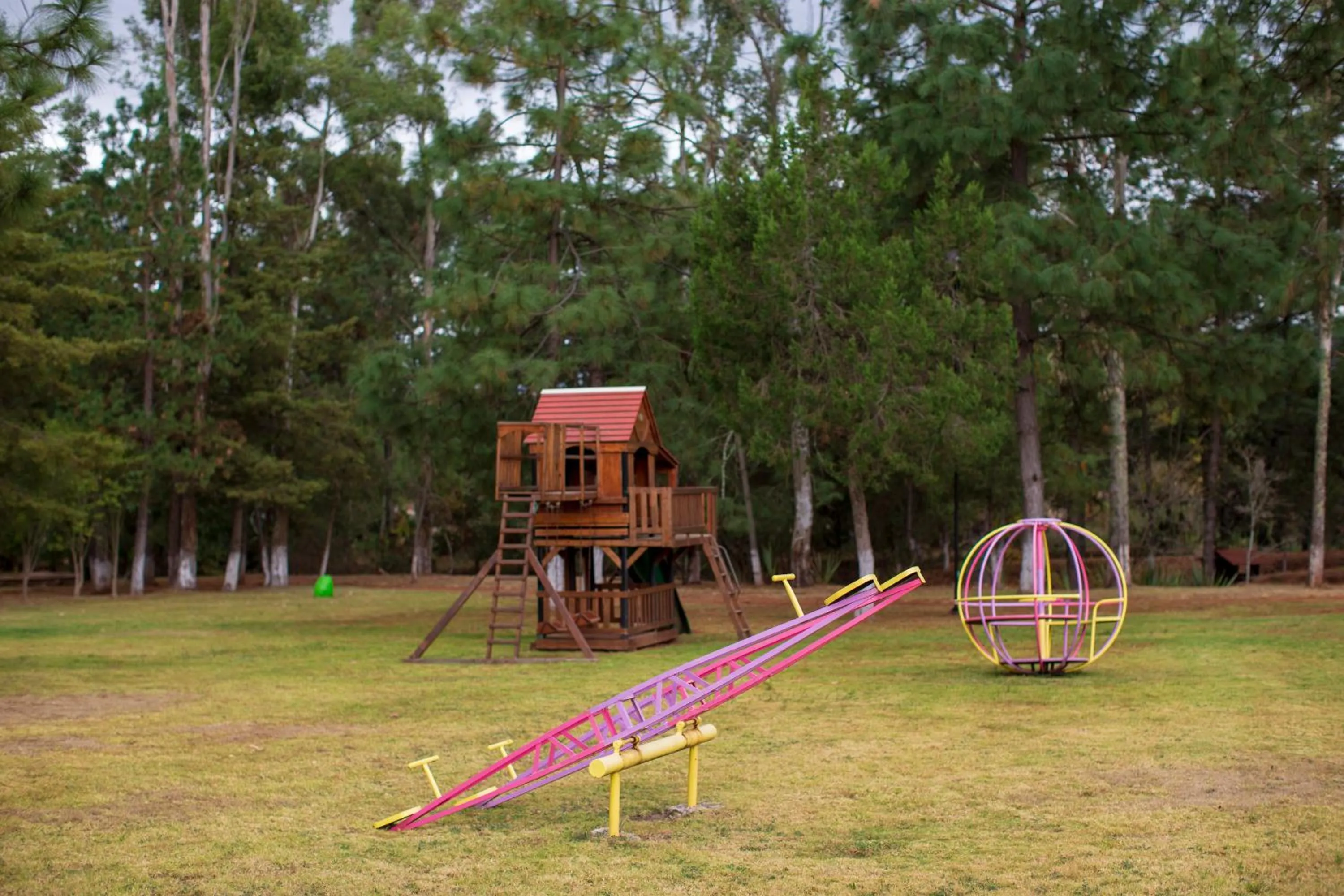 Children play ground in Hotel & Glamping Huasca Sierra Verde