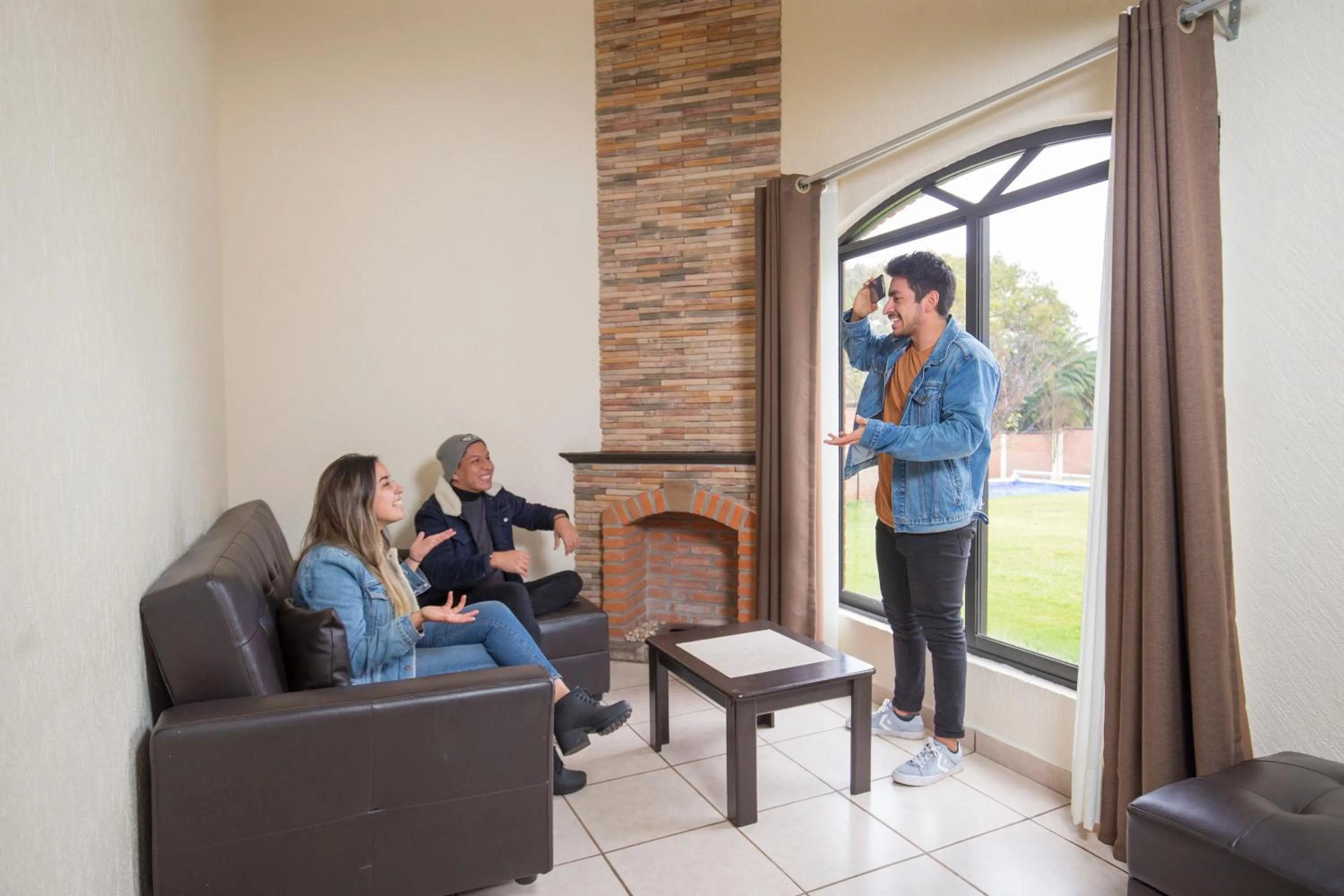 Living room in Hotel & Glamping Huasca Sierra Verde