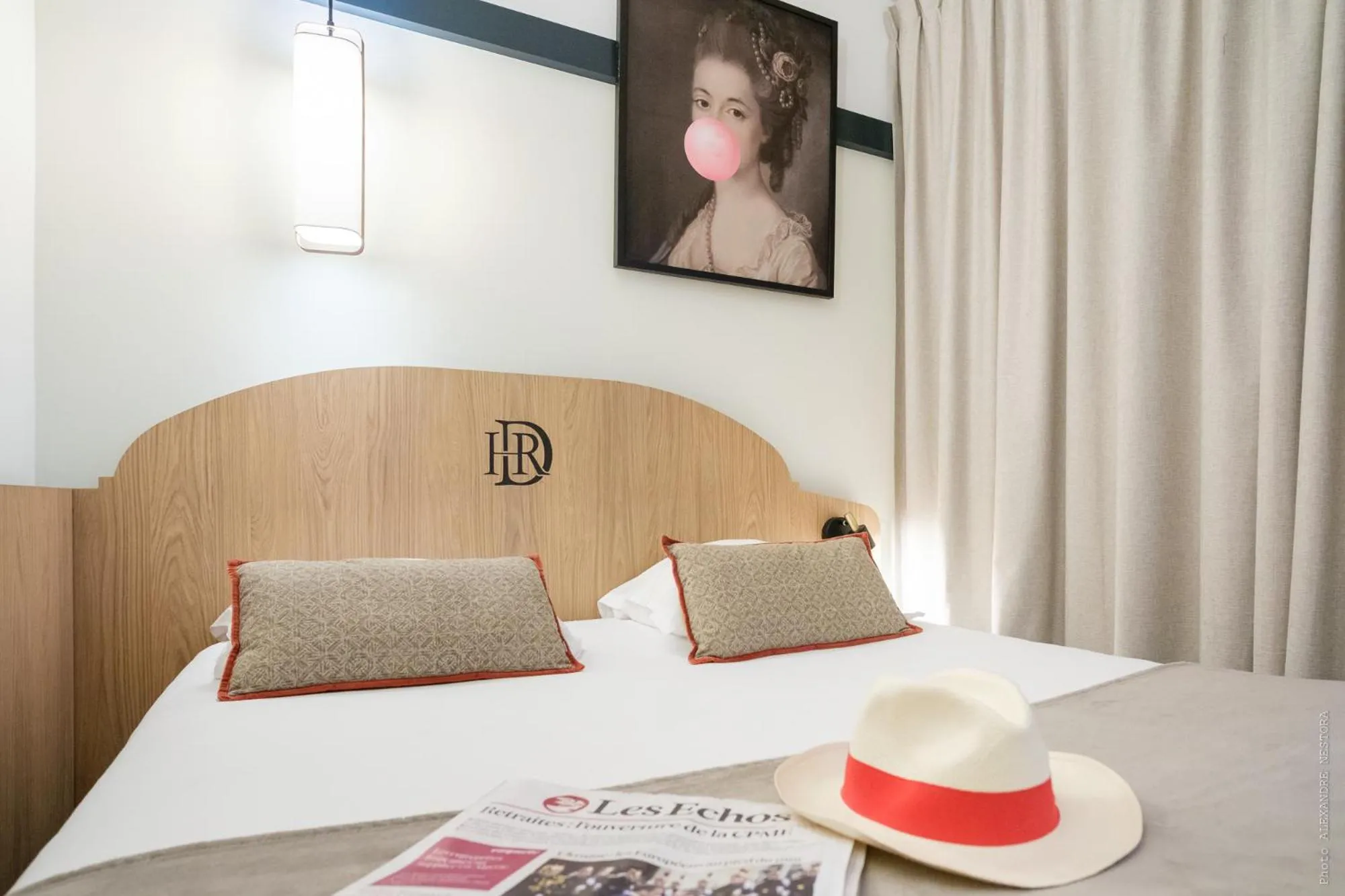 Bed in A l'Hôtel Des Roys