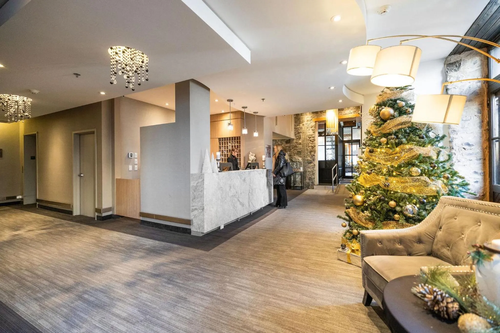 Lobby or reception in Hotel Port-Royal
