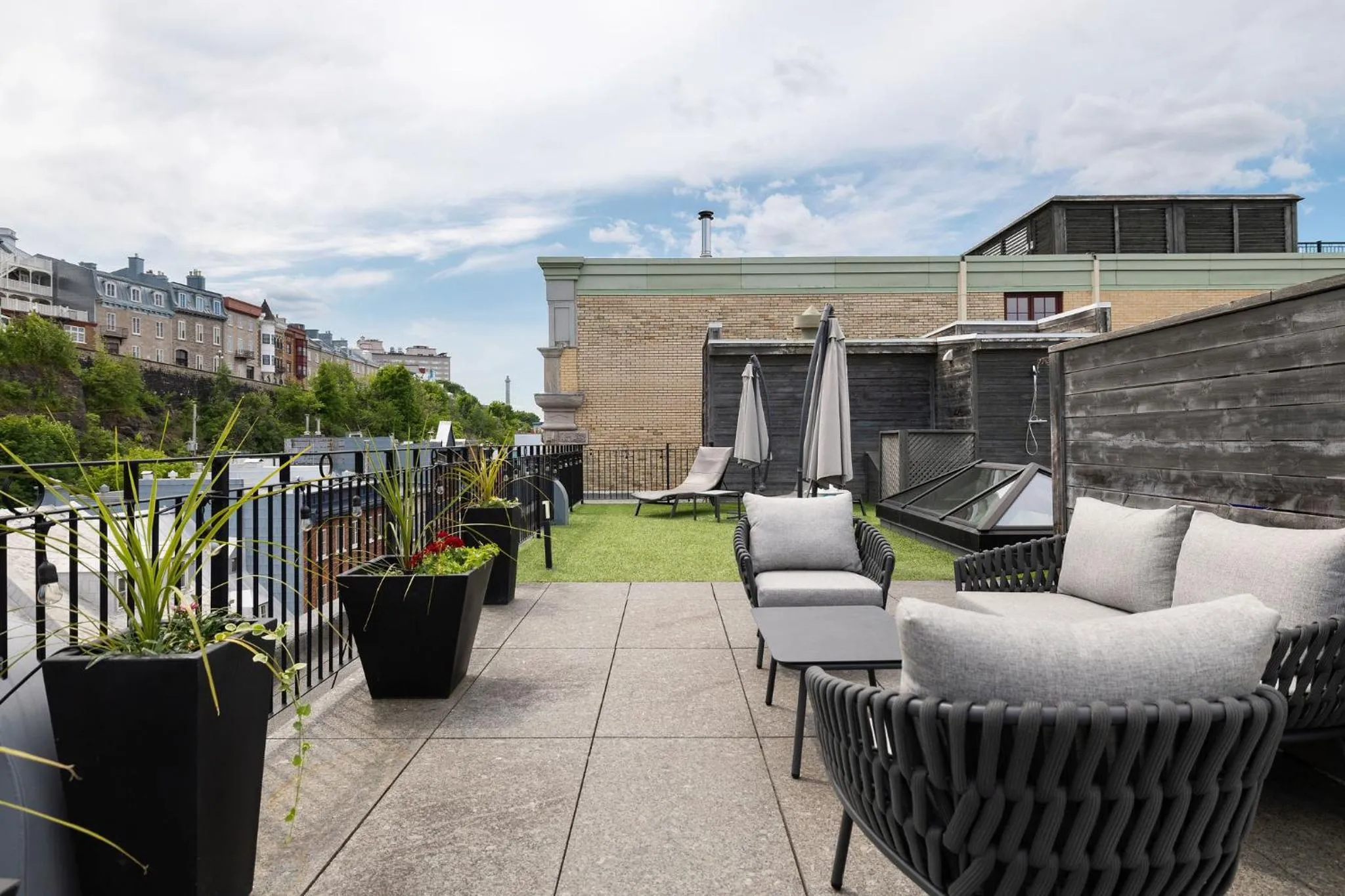 Patio in Hotel Port-Royal