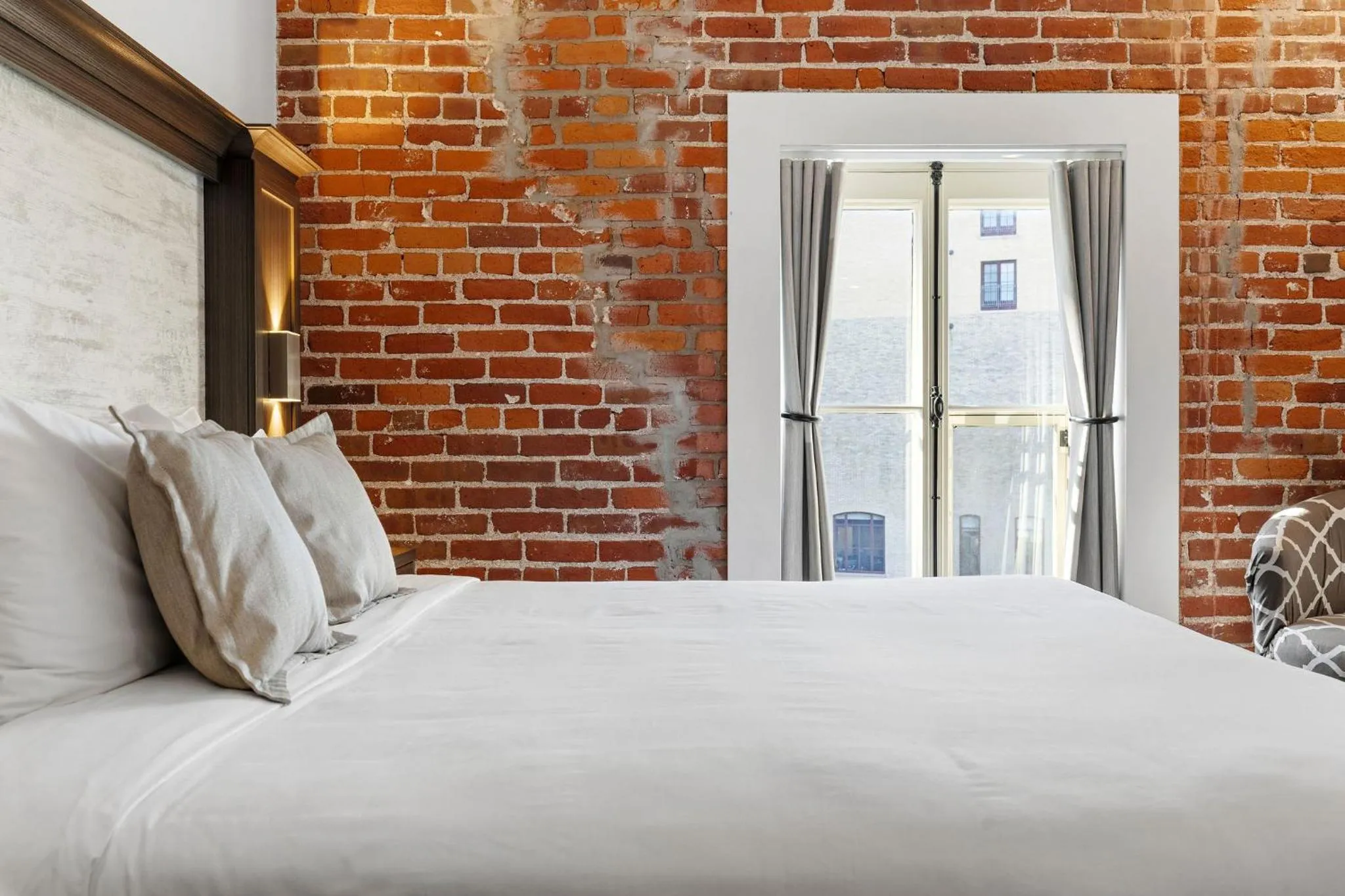 Bed in Hotel Port-Royal