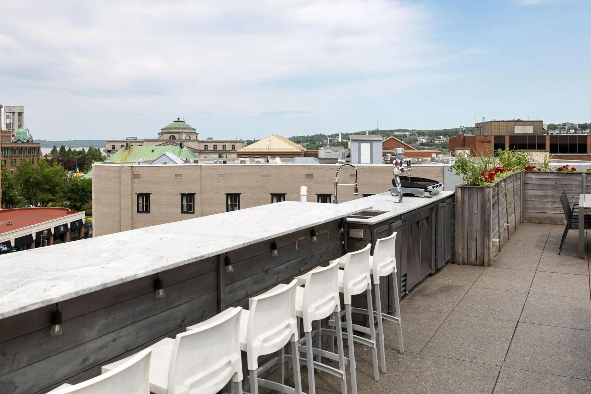 Patio in Hotel Port-Royal