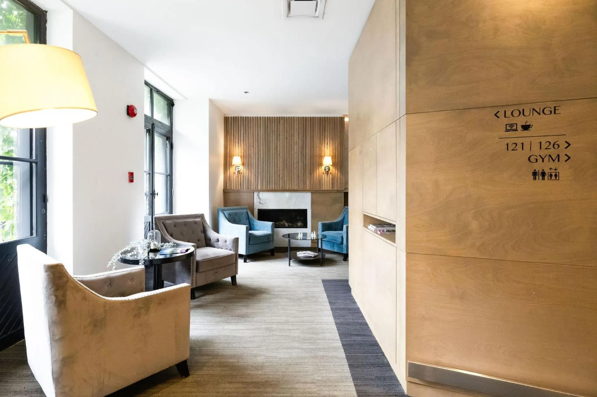 Lobby or reception in Hotel Port-Royal