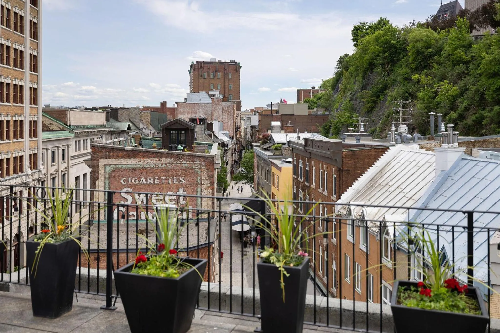 Patio in Hotel Port-Royal
