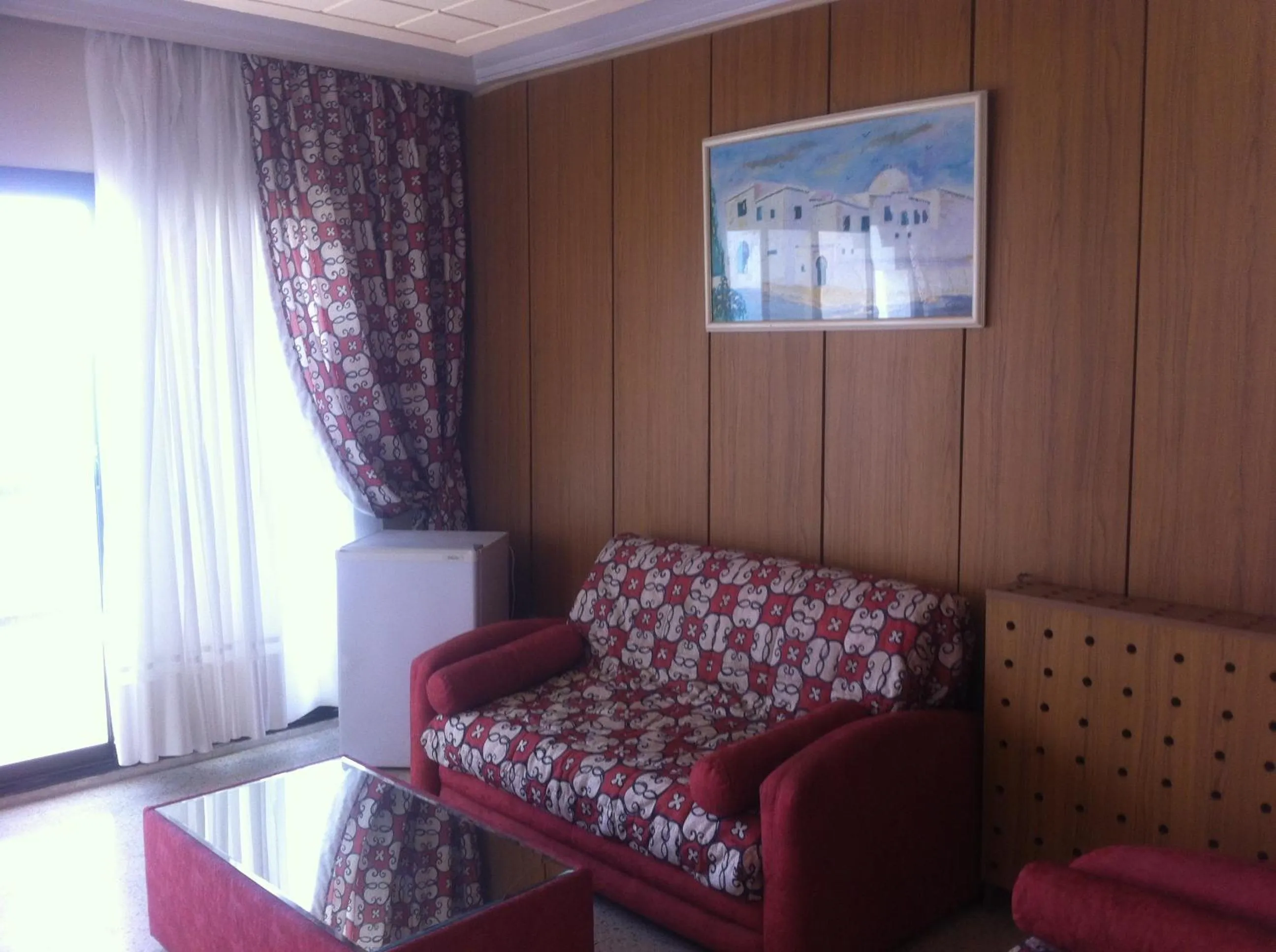 Seating area in Residence Boujaafar