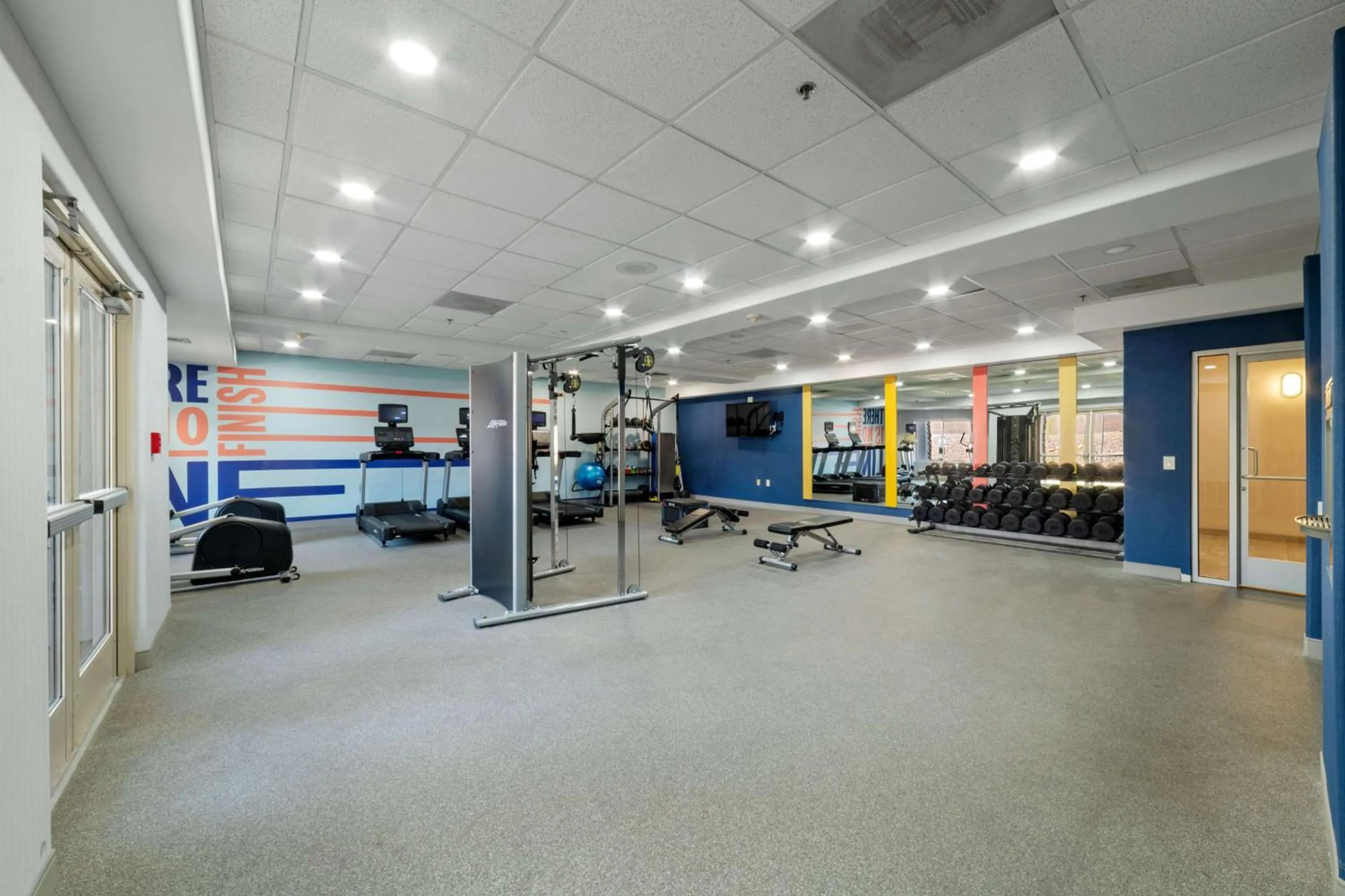 Fitness centre/facilities in Hampton Inn & Suites by Hilton Mesquite