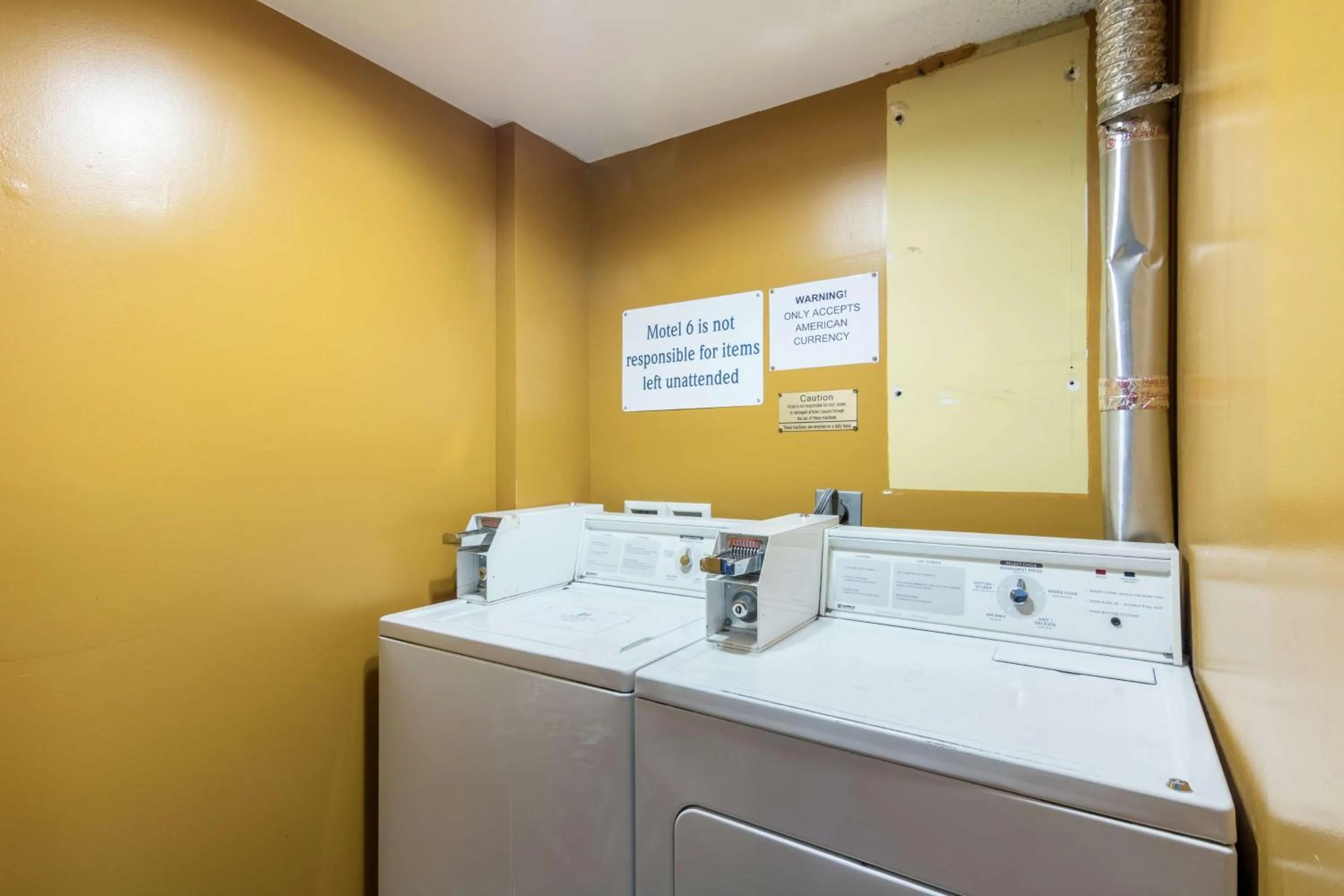 On site in Motel 6-Eau Claire, WI