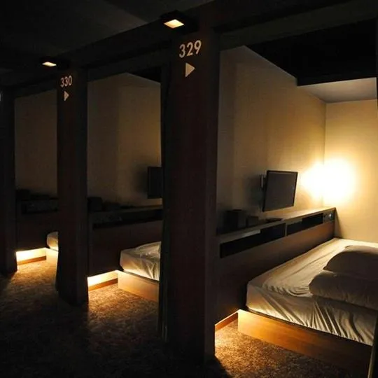 Bed in Cabin House Yado Fujinomiya