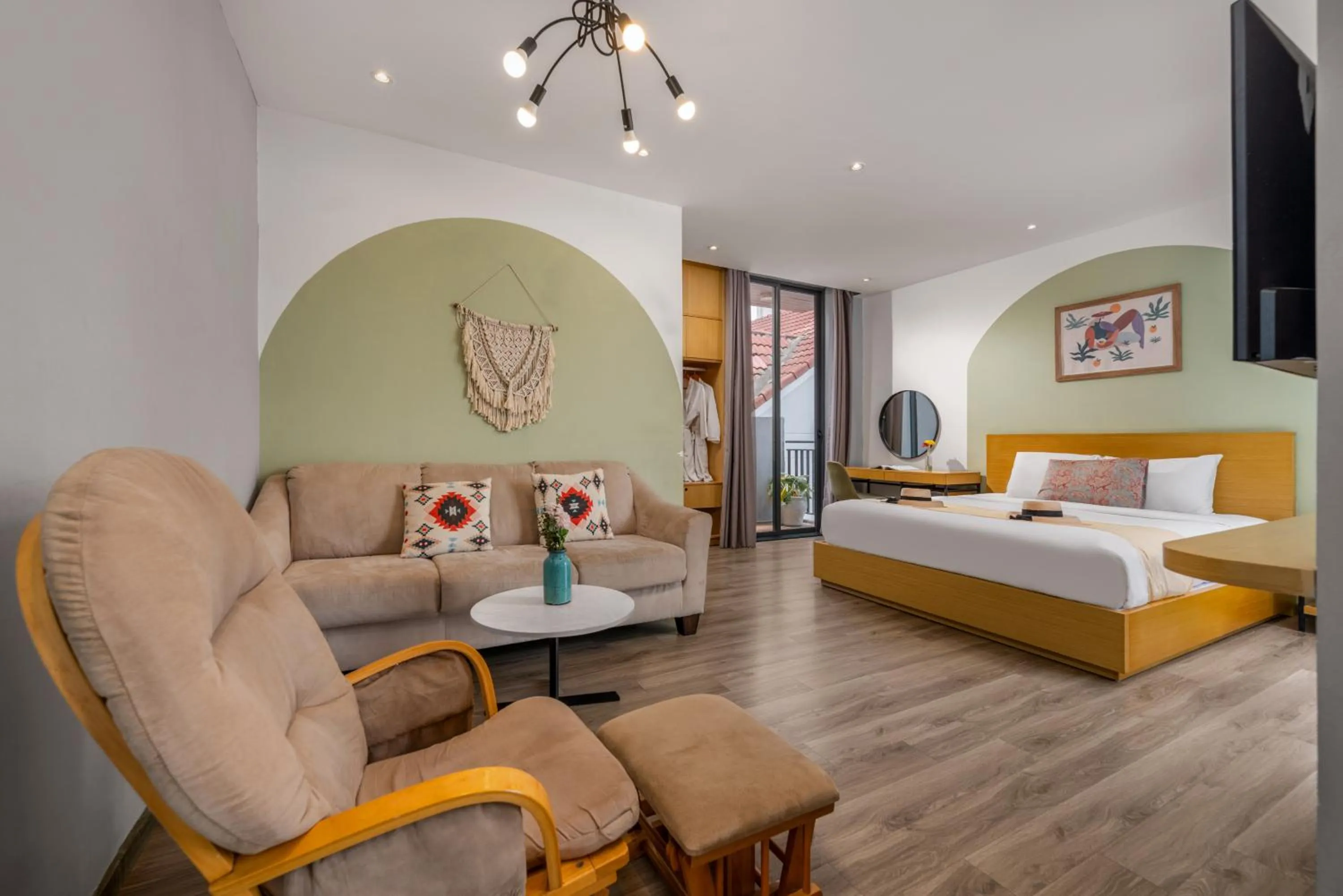 Bed in Sanayen Villa & Residences - Pool and Close Beach