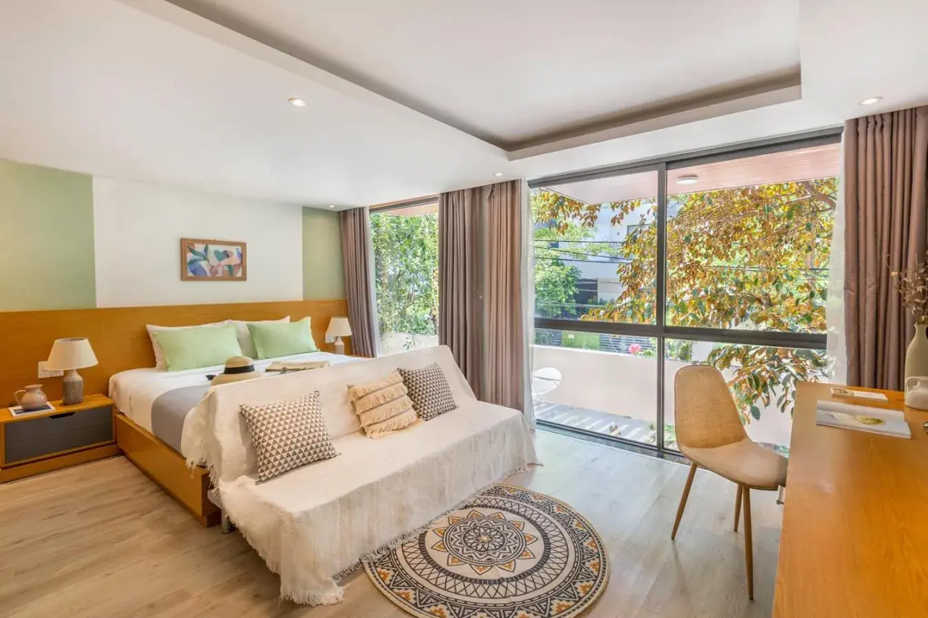 King Studio with Sofa Bed in Sanayen Villa & Residences - Pool and Close Beach King Studio with Sofa Bed in Sanayen Villa & Residences - Pool and Close Beach