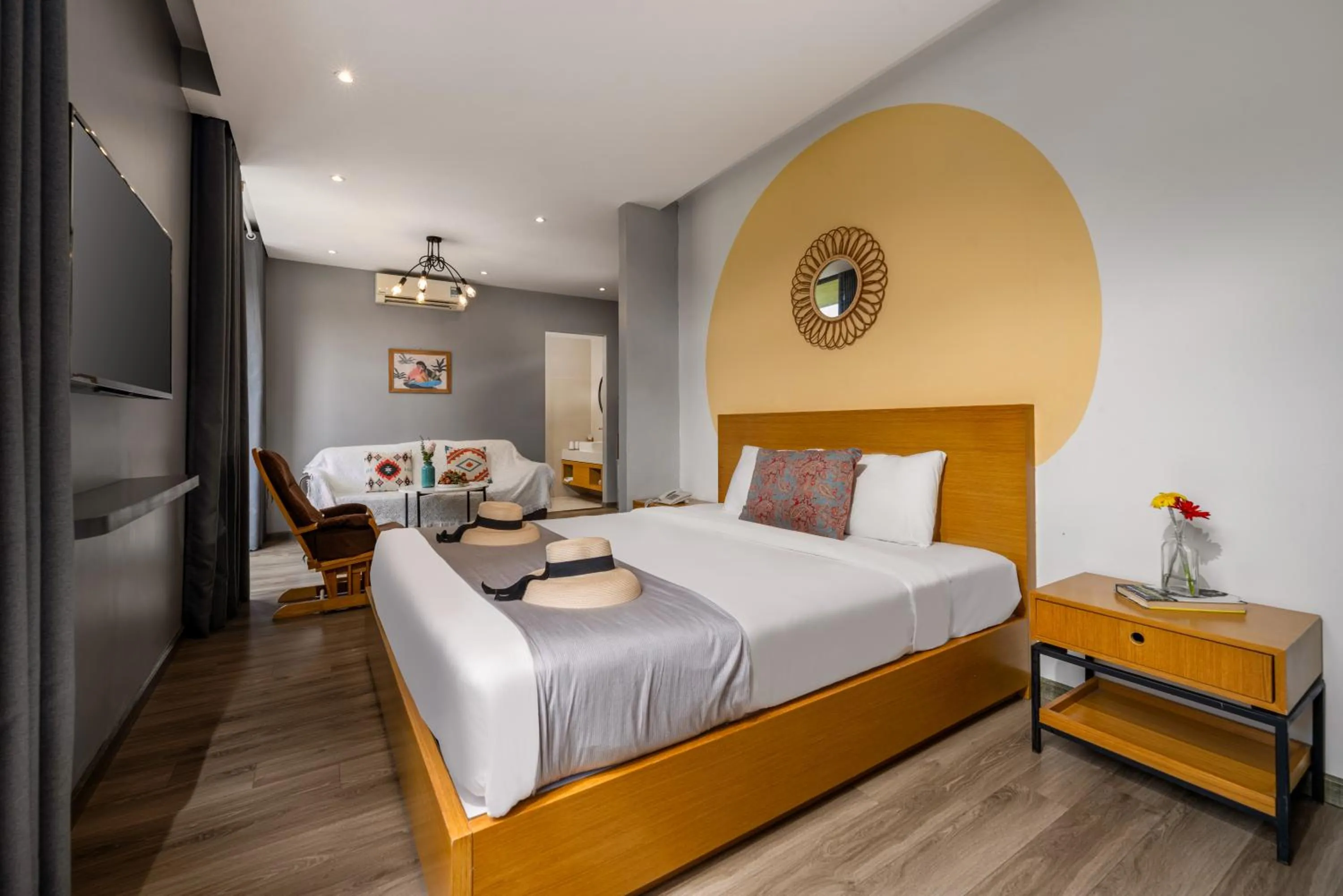 Bed in Sanayen Villa & Residences - Pool and Close Beach