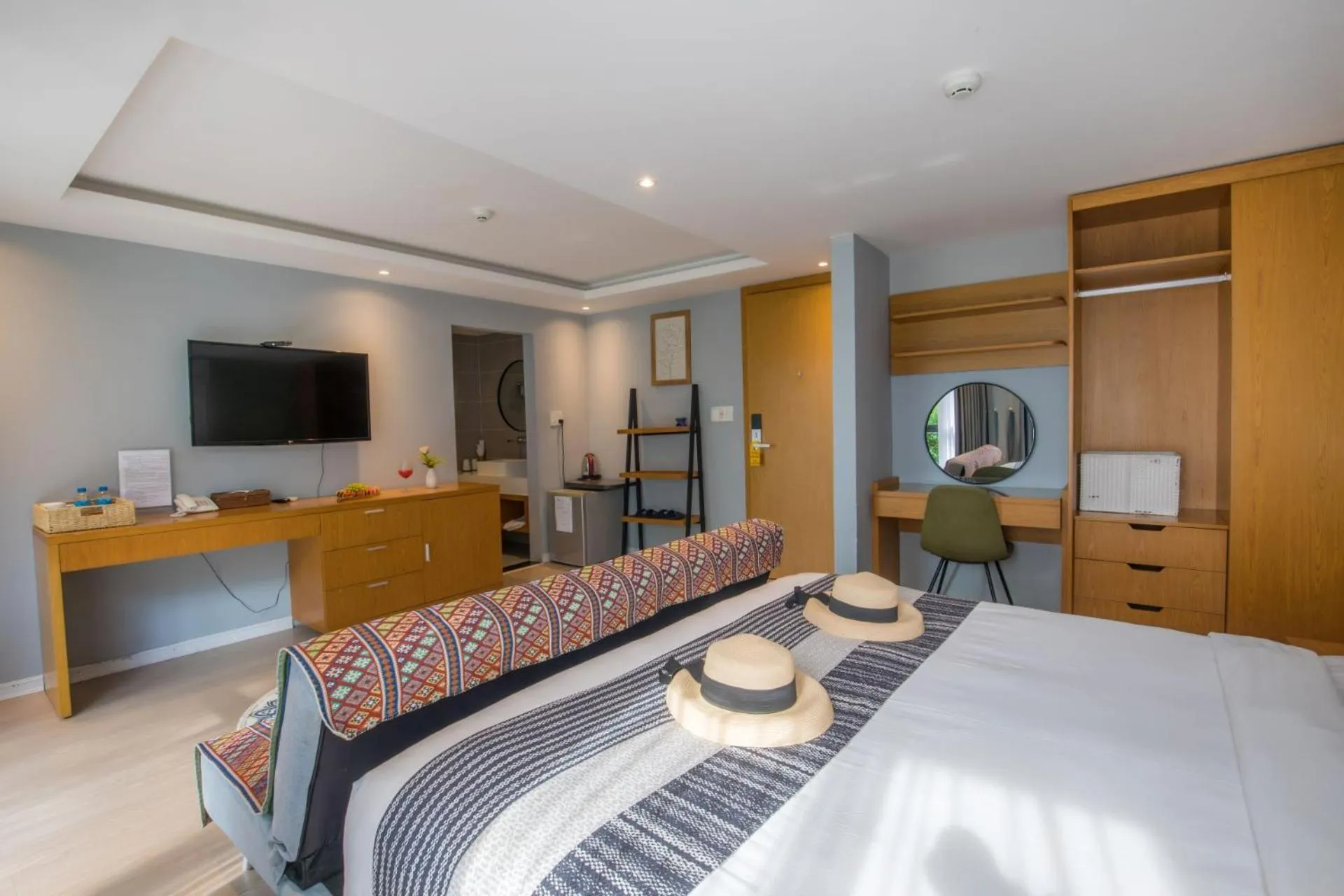 Bed in Sanayen Villa & Residences - Pool and Close Beach