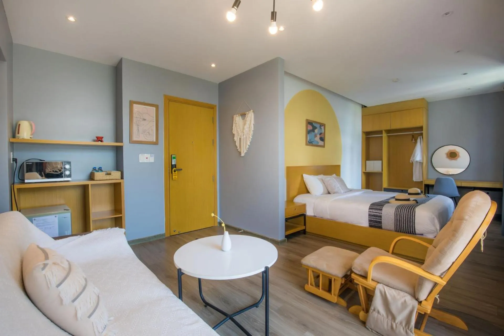 Bedroom, Bed in Sanayen Villa & Residences - Pool and Close Beach