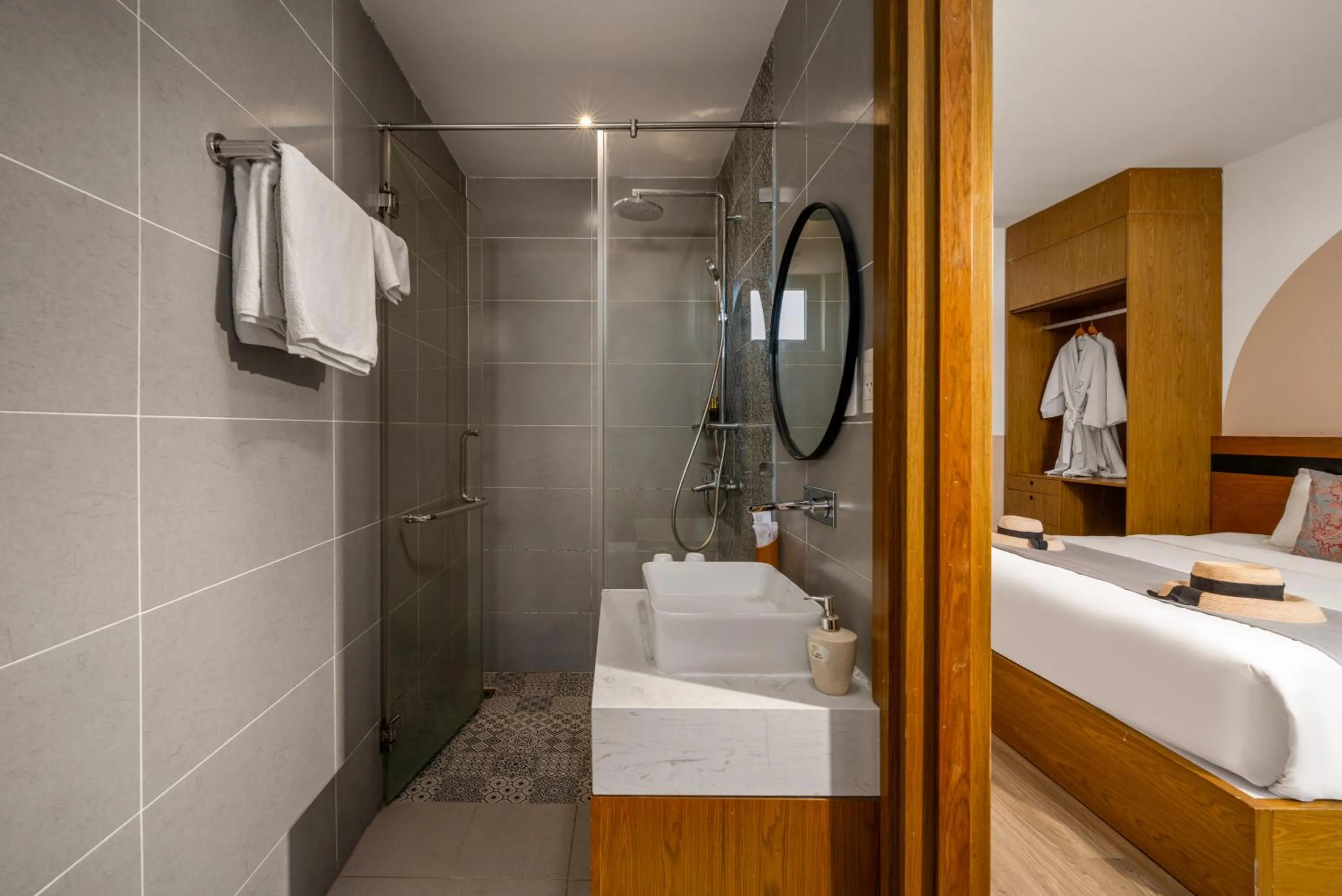Shower in Sanayen Villa & Residences - Pool and Close Beach