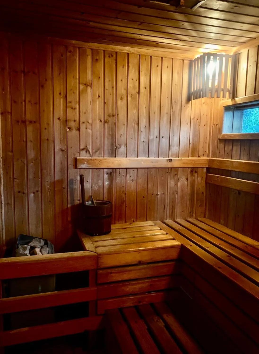 Sauna in Country Lake View Hotel