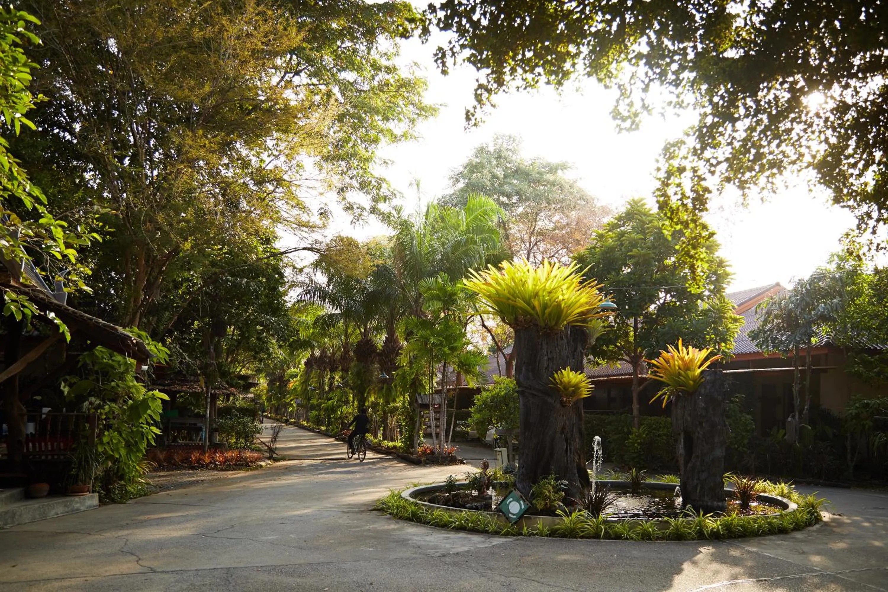 Garden view in Country Lake View Hotel