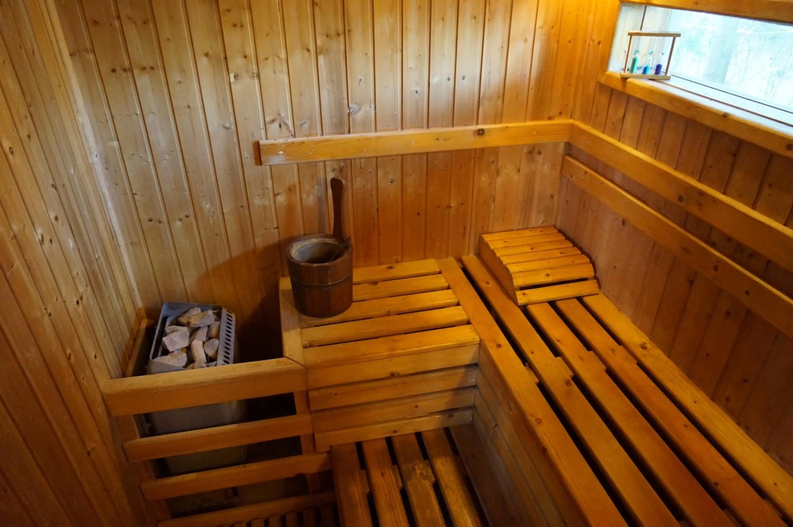 Sauna in Country Lake View Hotel