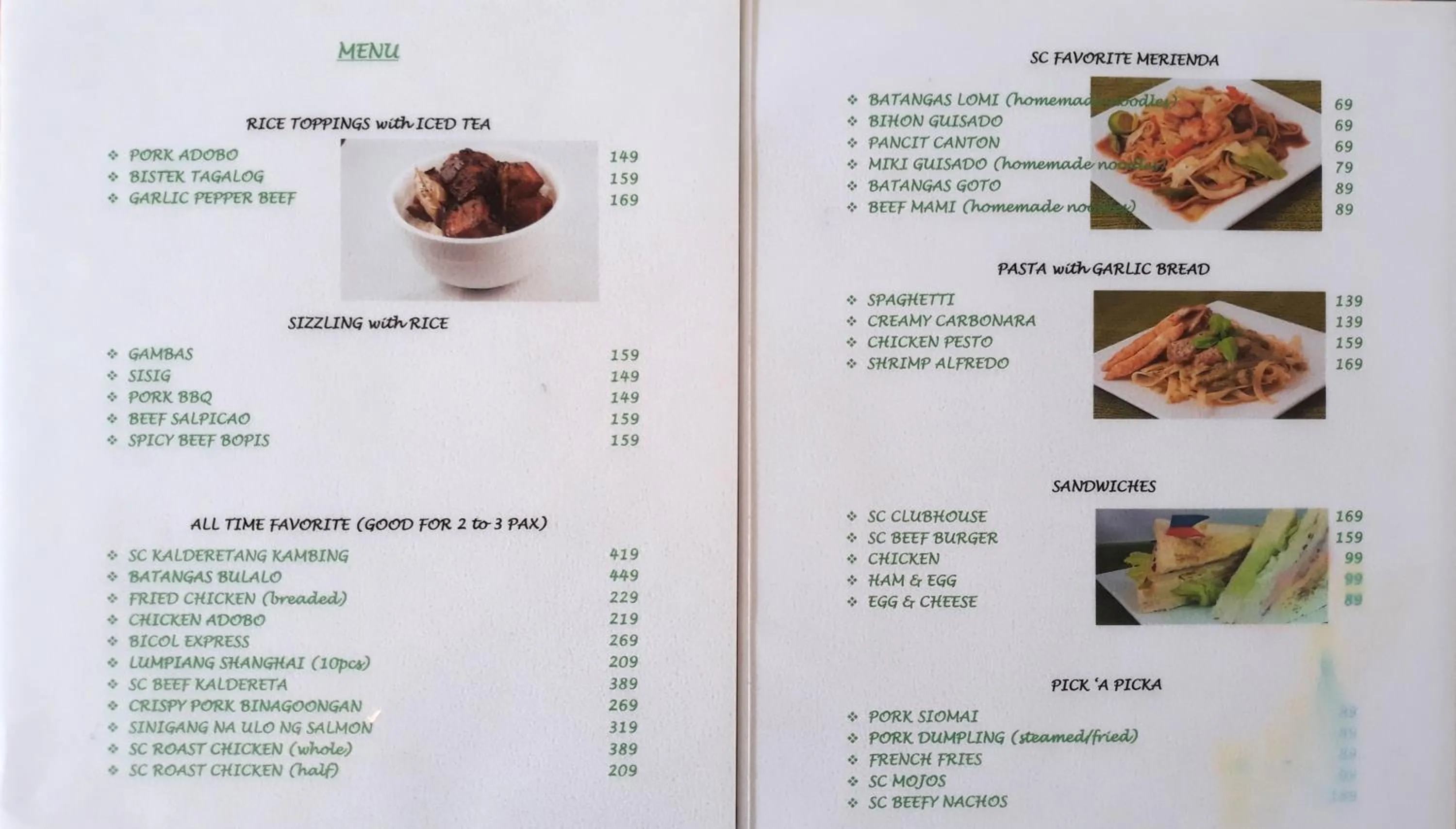 Restaurant/places to eat in The Duyan House at Sinagtala Resort