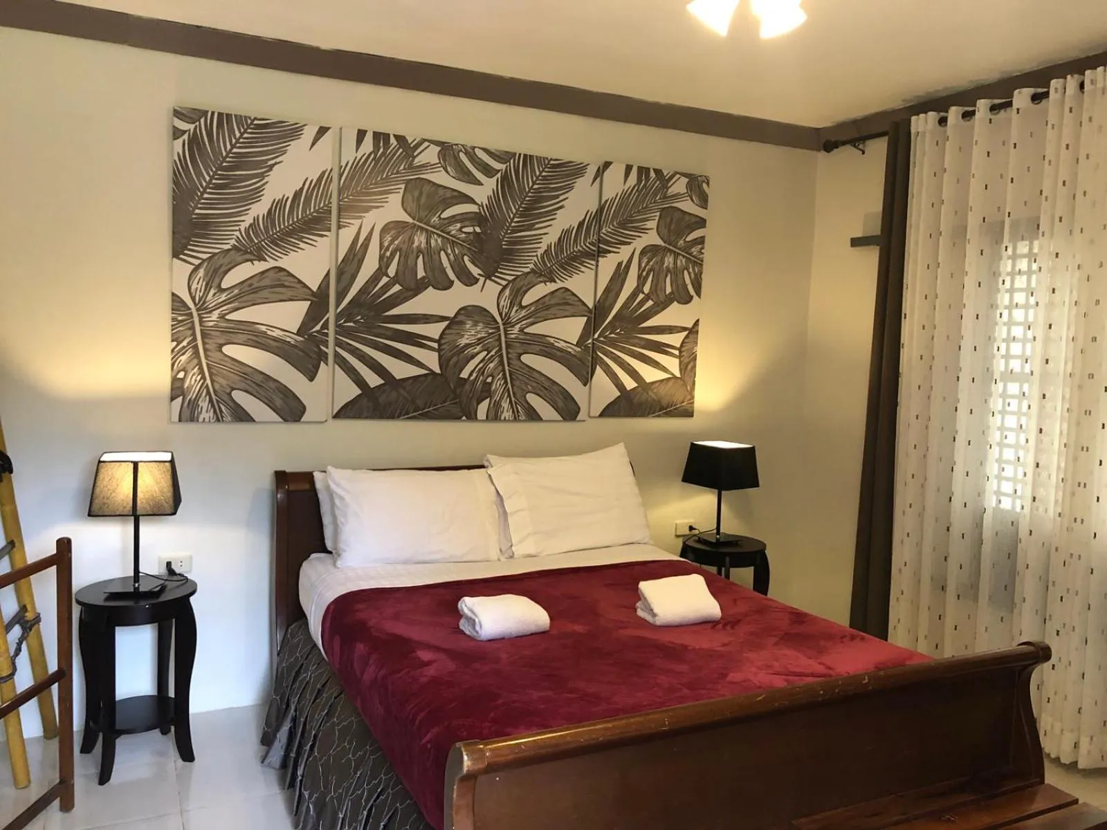 Bedroom, Bed in The Duyan House at Sinagtala Resort