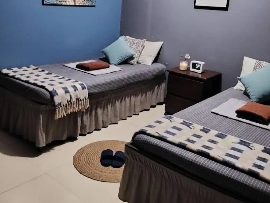 Bed in Mactan-Cebu Airport Budget Hotel
