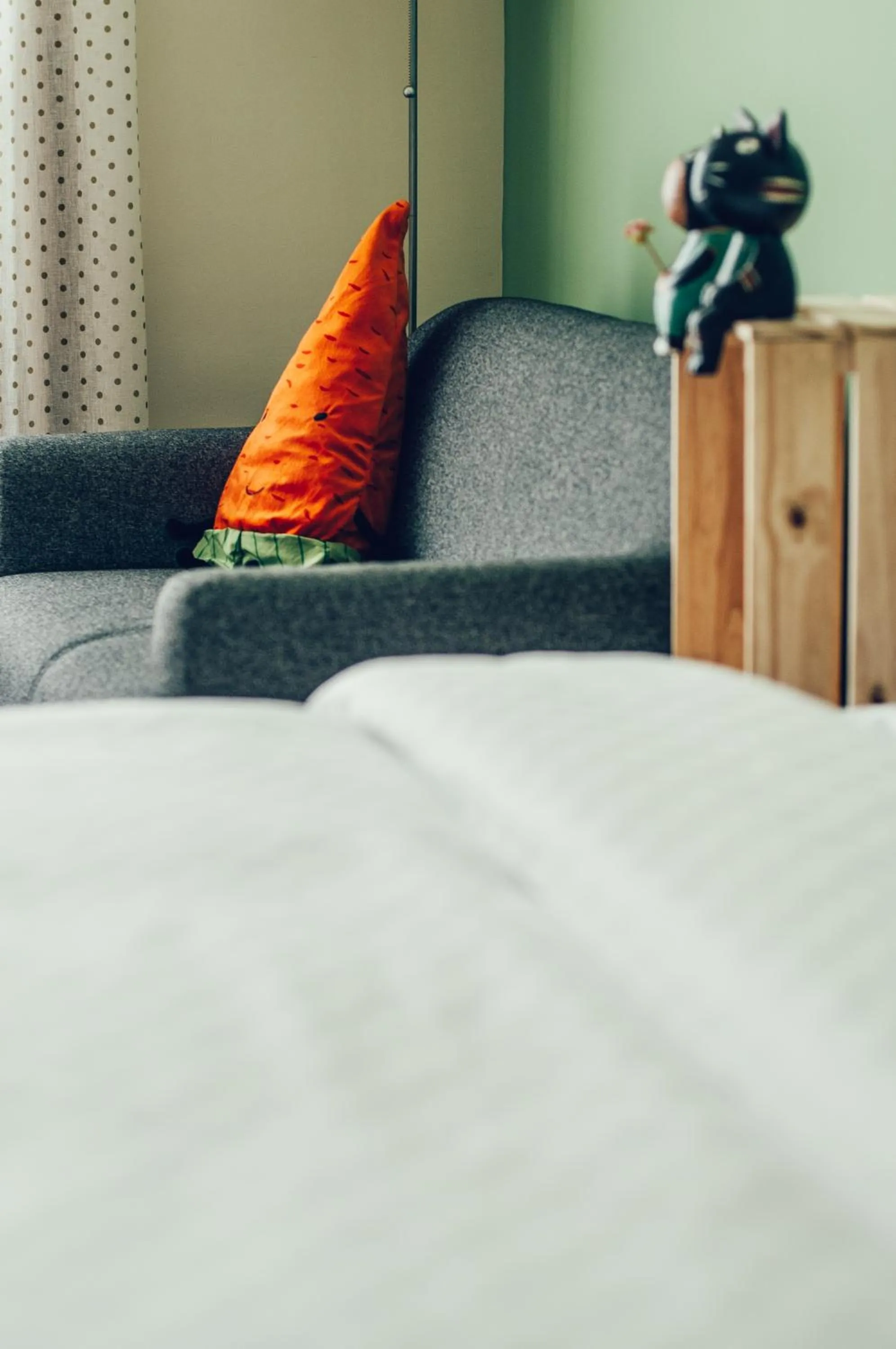 Decorative detail, Bed in Zai Yan Yan 259 B&B