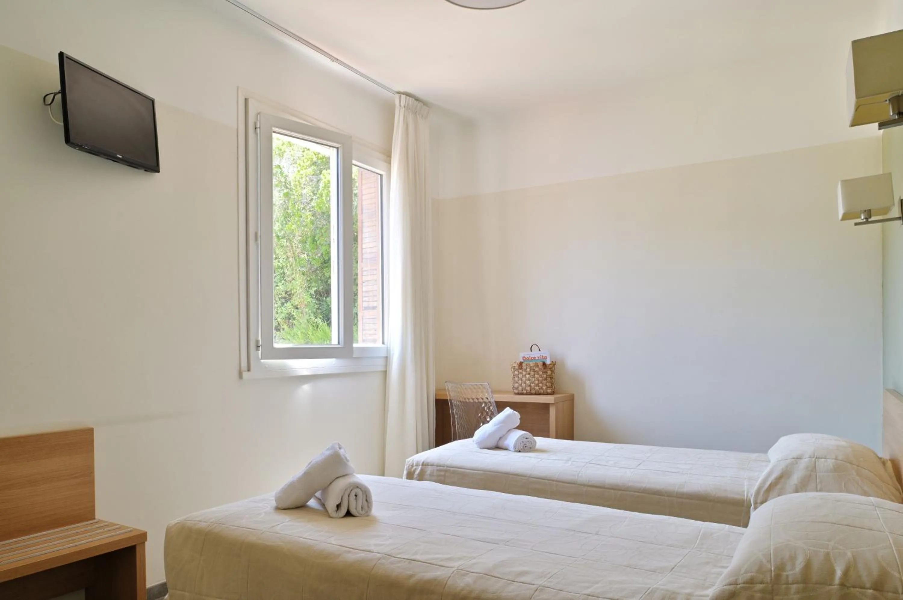 Bed in Hôtel de Porticcio