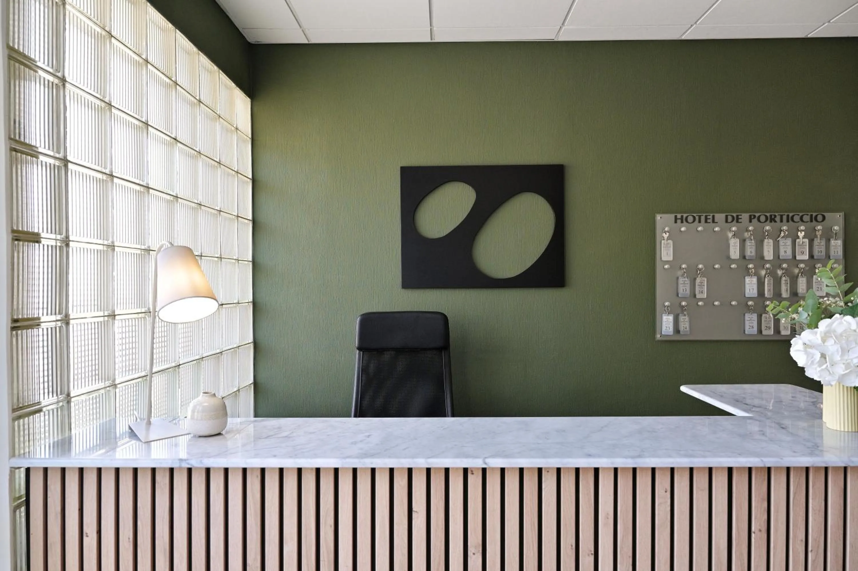 Lobby or reception in Hôtel de Porticcio