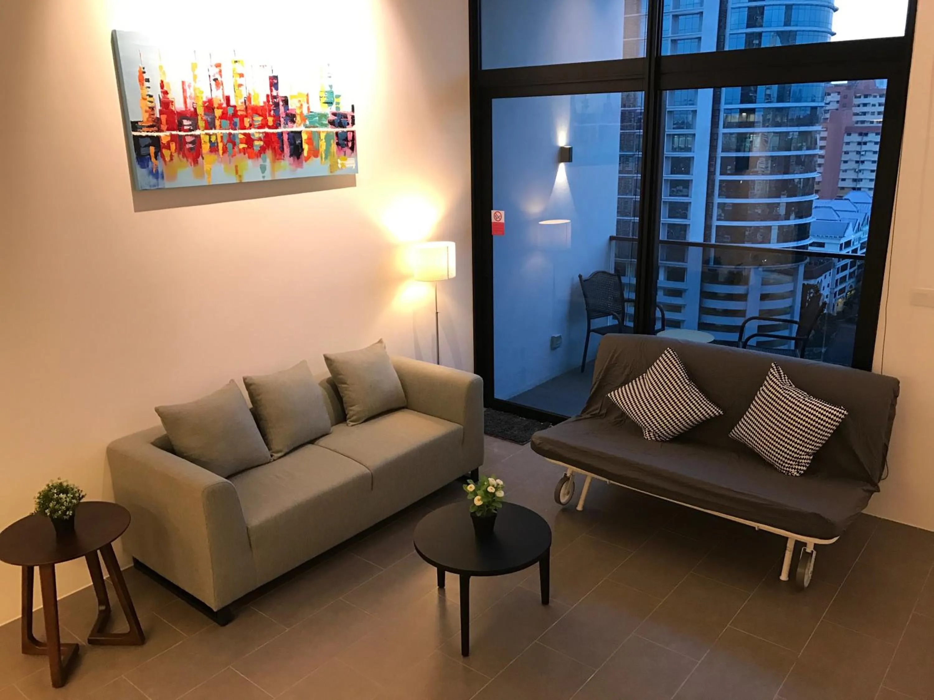 Living room in KL Sentral Bangsar Suites EST BY PSM LUXURY SUITES