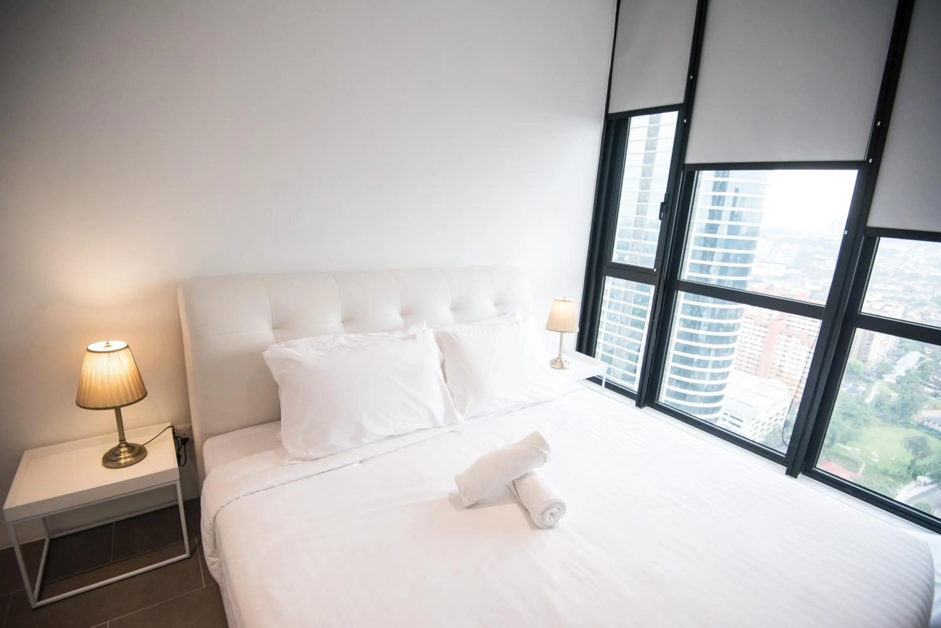 Bed in KL Sentral Bangsar Suites EST BY PSM LUXURY SUITES