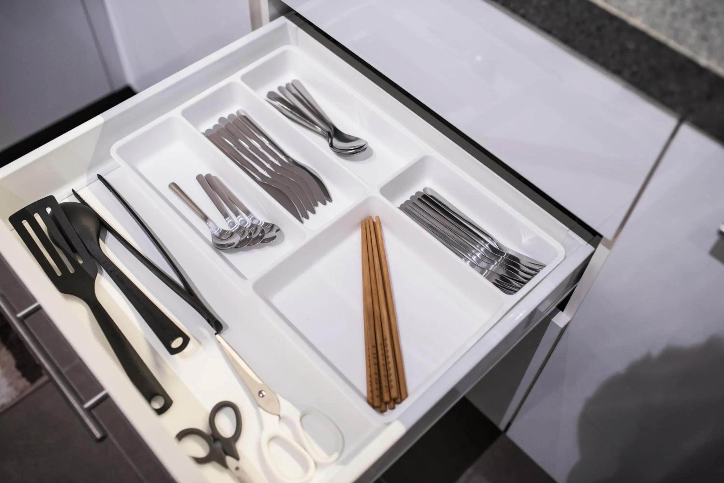 Kitchen or kitchenette in KL Sentral Bangsar Suites EST BY PSM LUXURY SUITES