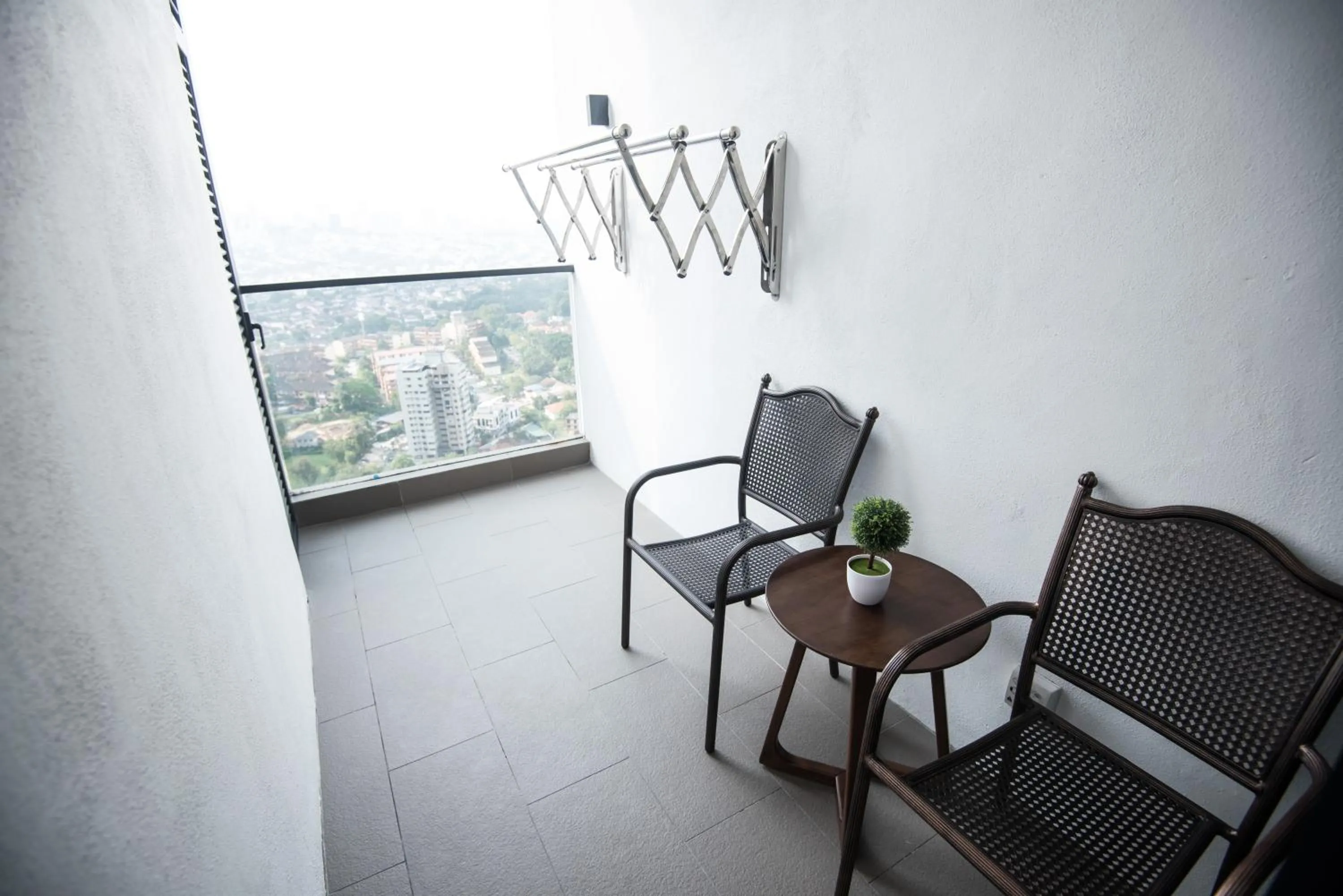 Balcony/Terrace in KL Sentral Bangsar Suites EST BY PSM LUXURY SUITES