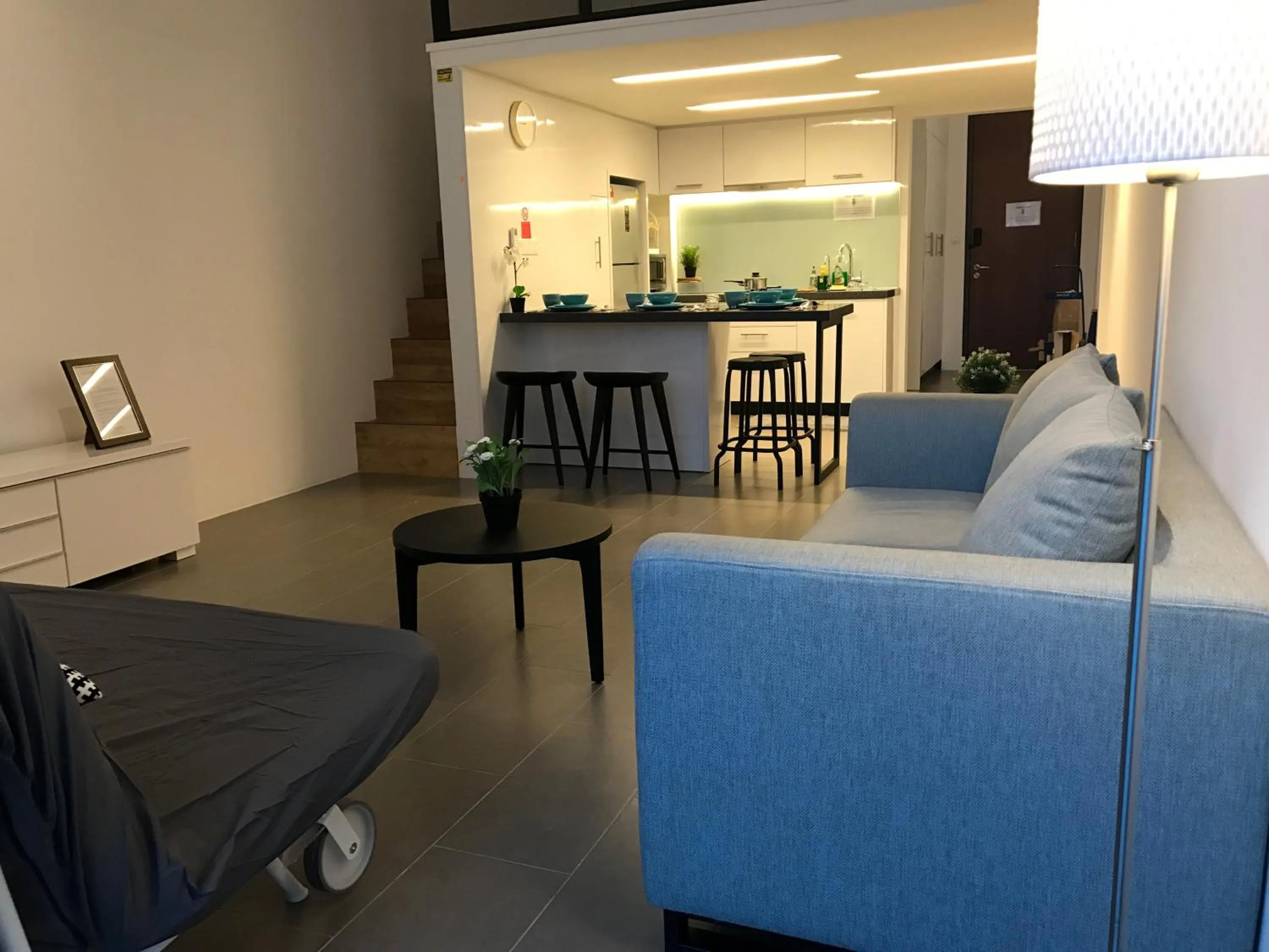 Living room in KL Sentral Bangsar Suites EST BY PSM LUXURY SUITES