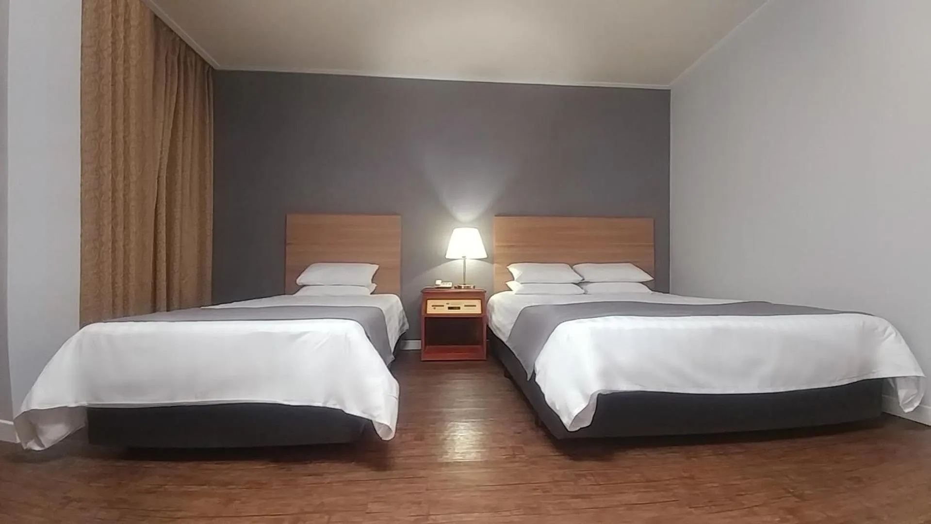 Bed in Pearl Hotel Jeju