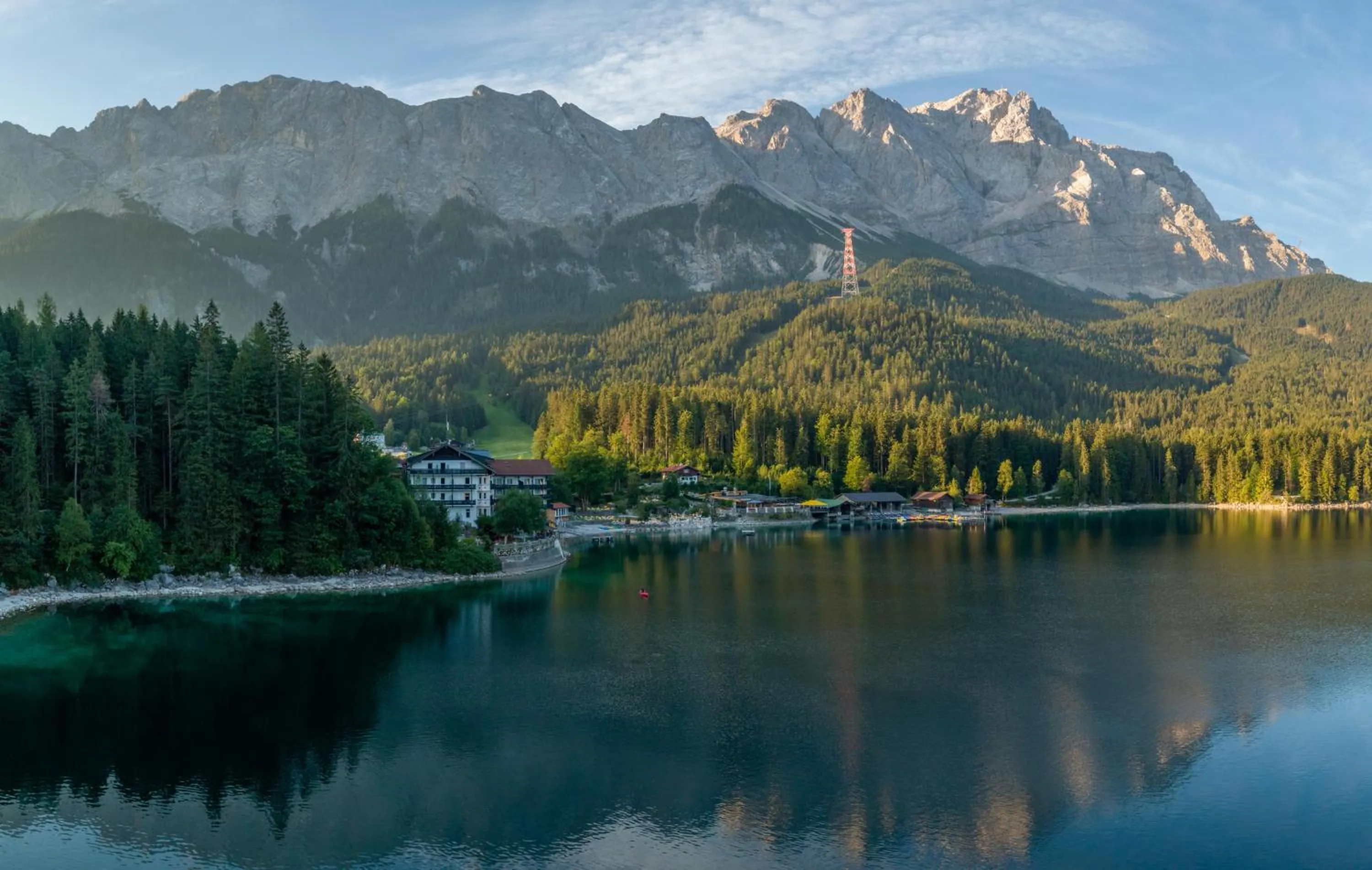 Property building in Eibsee Hotel