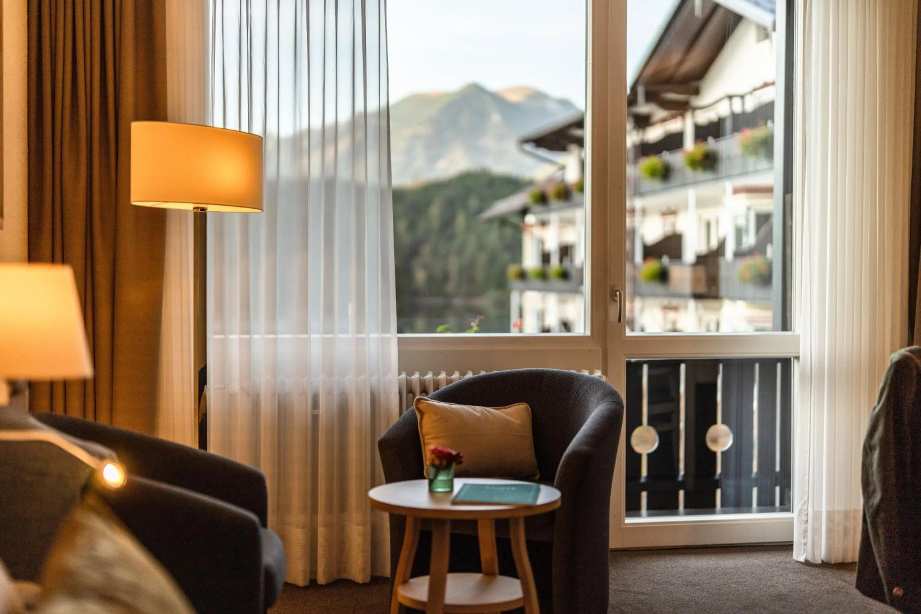 Seating area in Eibsee Hotel