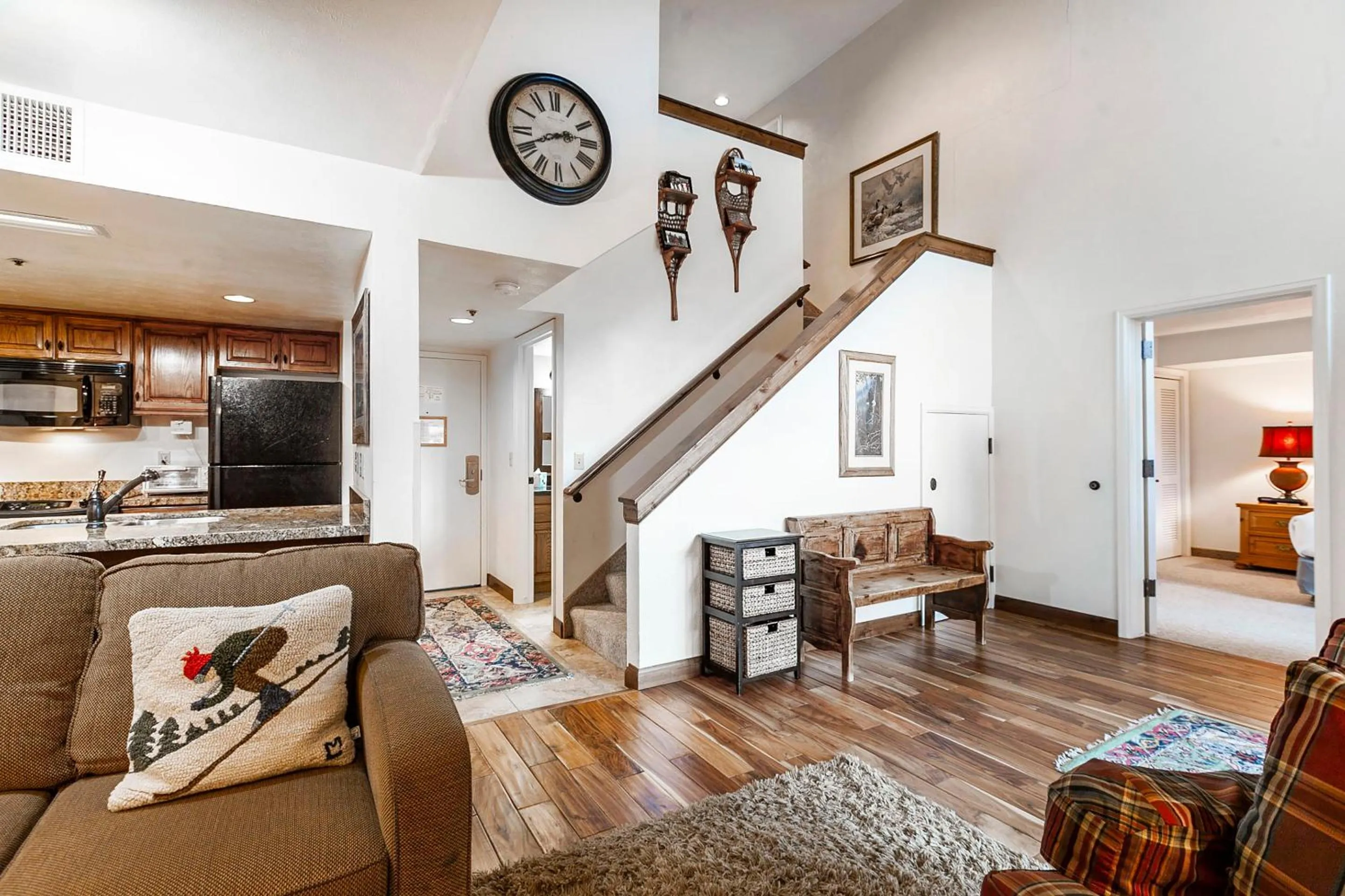 Living room in The Lodge at the Mountain Village by All Seasons Resort Lodging