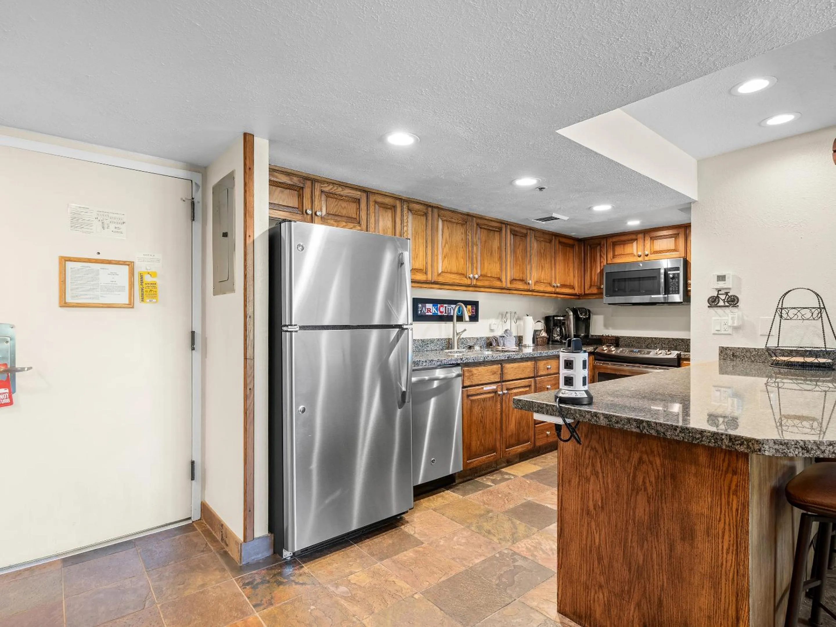 kitchen in The Lodge at the Mountain Village by All Seasons Resort Lodging