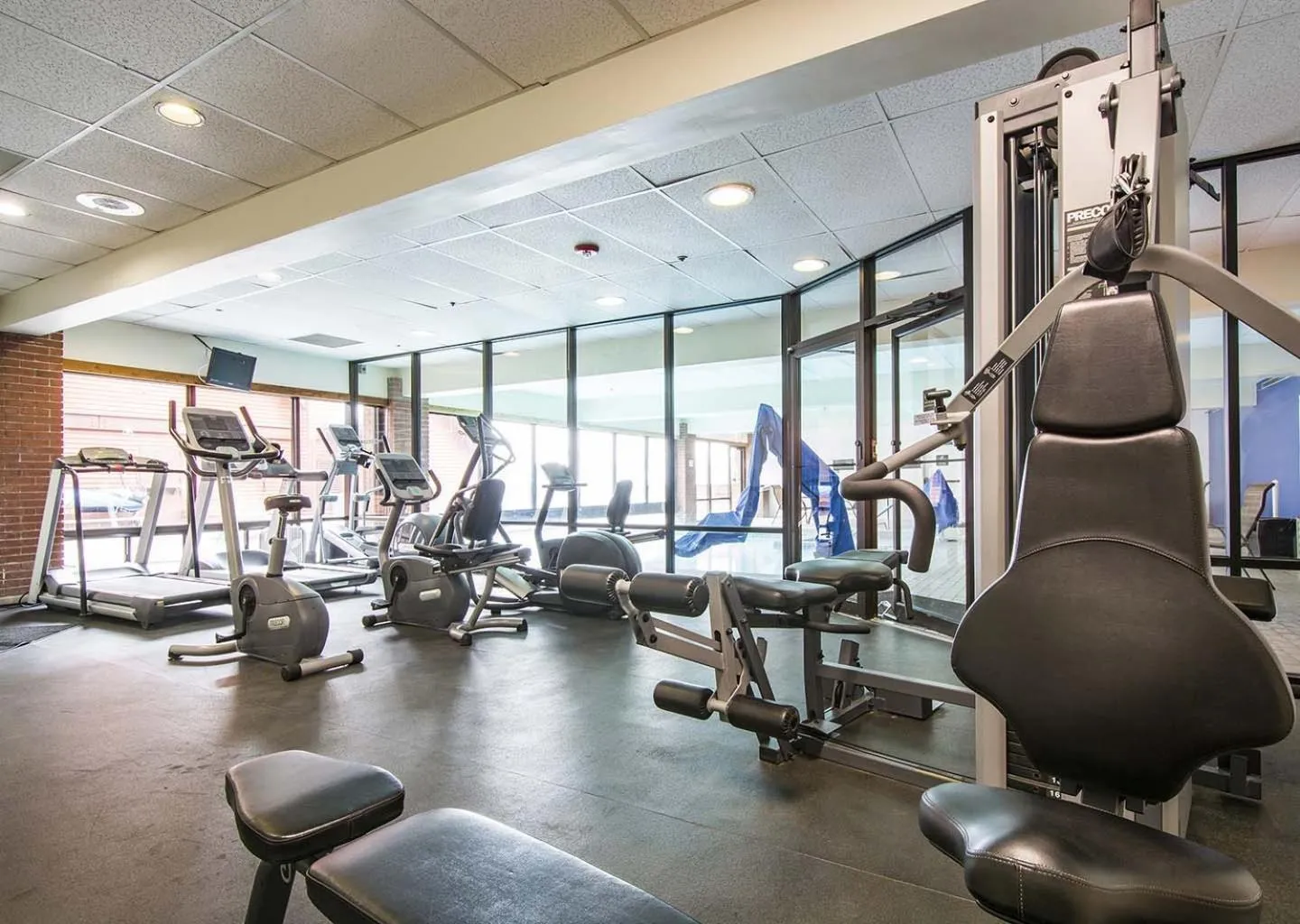Fitness centre/facilities in The Lodge at the Mountain Village by All Seasons Resort Lodging