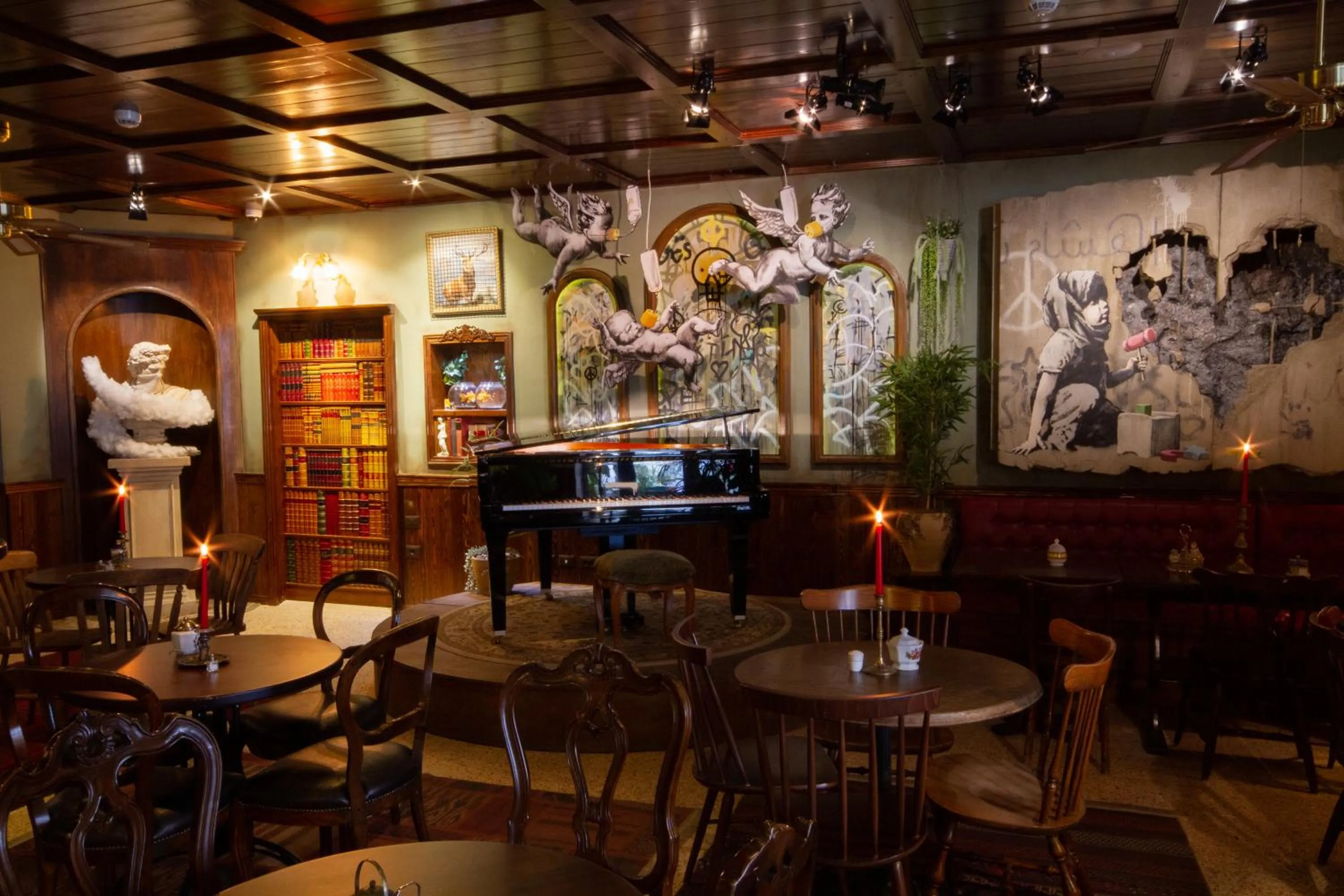 Restaurant/places to eat in The Walled Off Hotel