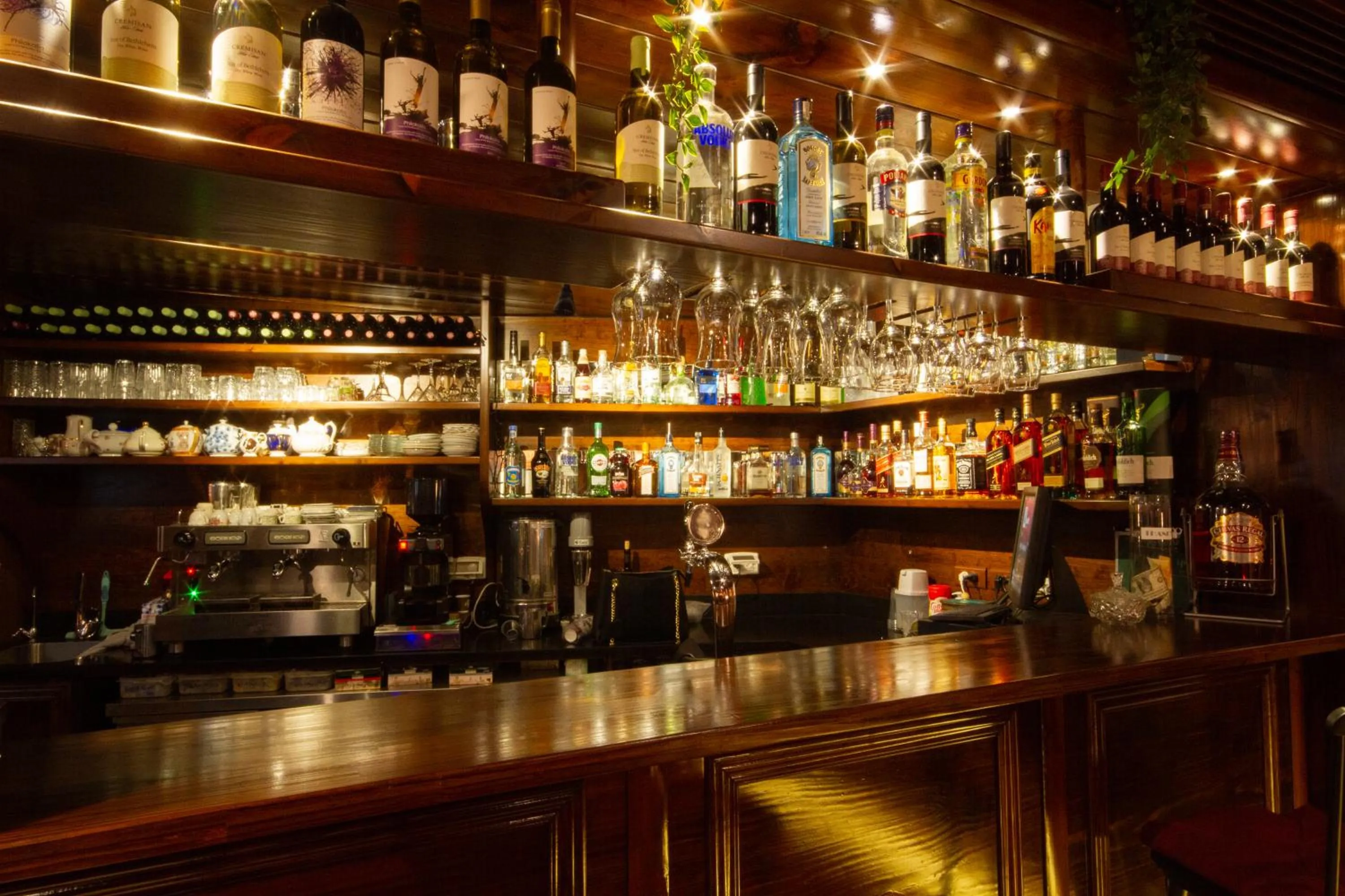 Lounge or bar in The Walled Off Hotel