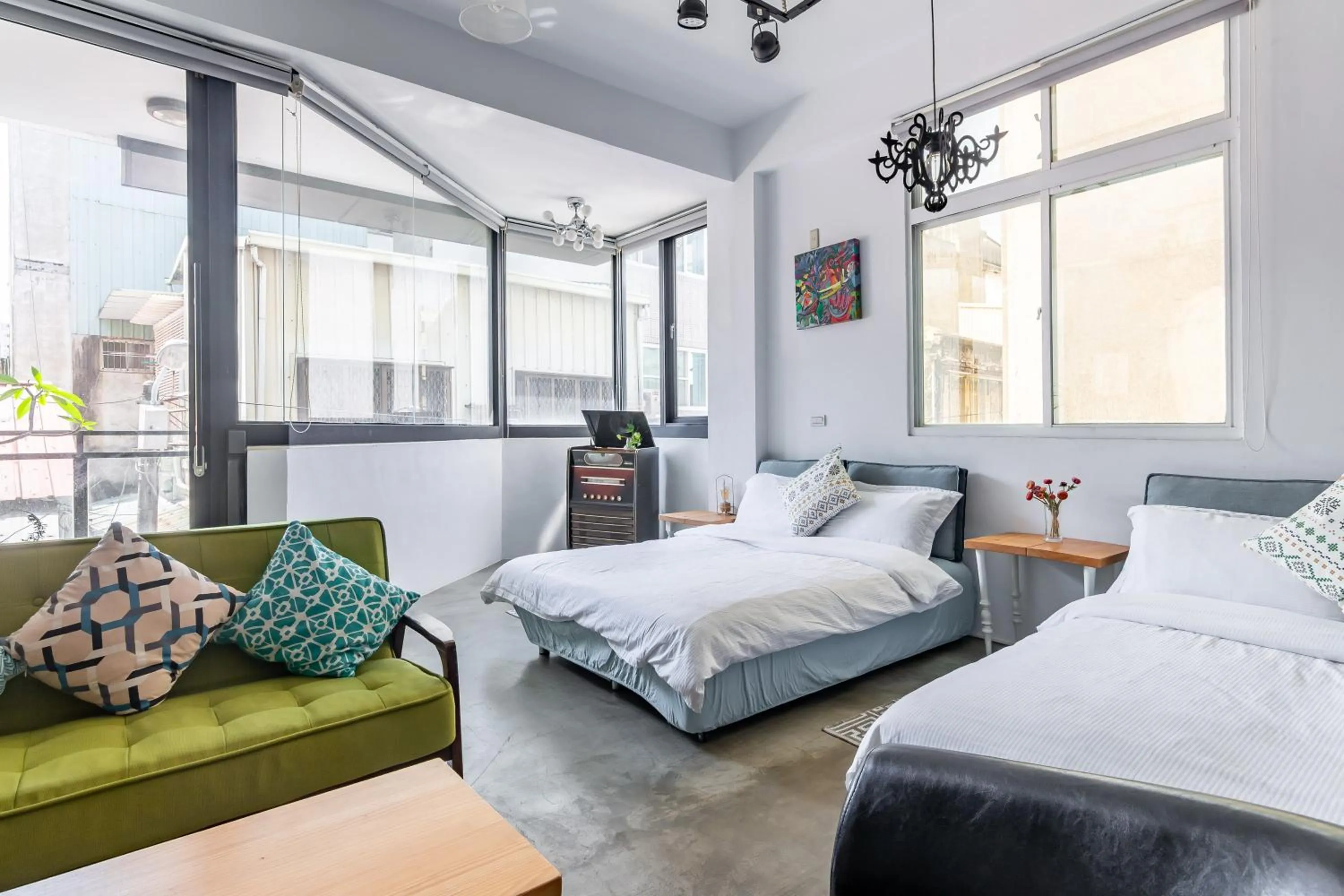 Decorative detail, Bed in Art Station x Residence