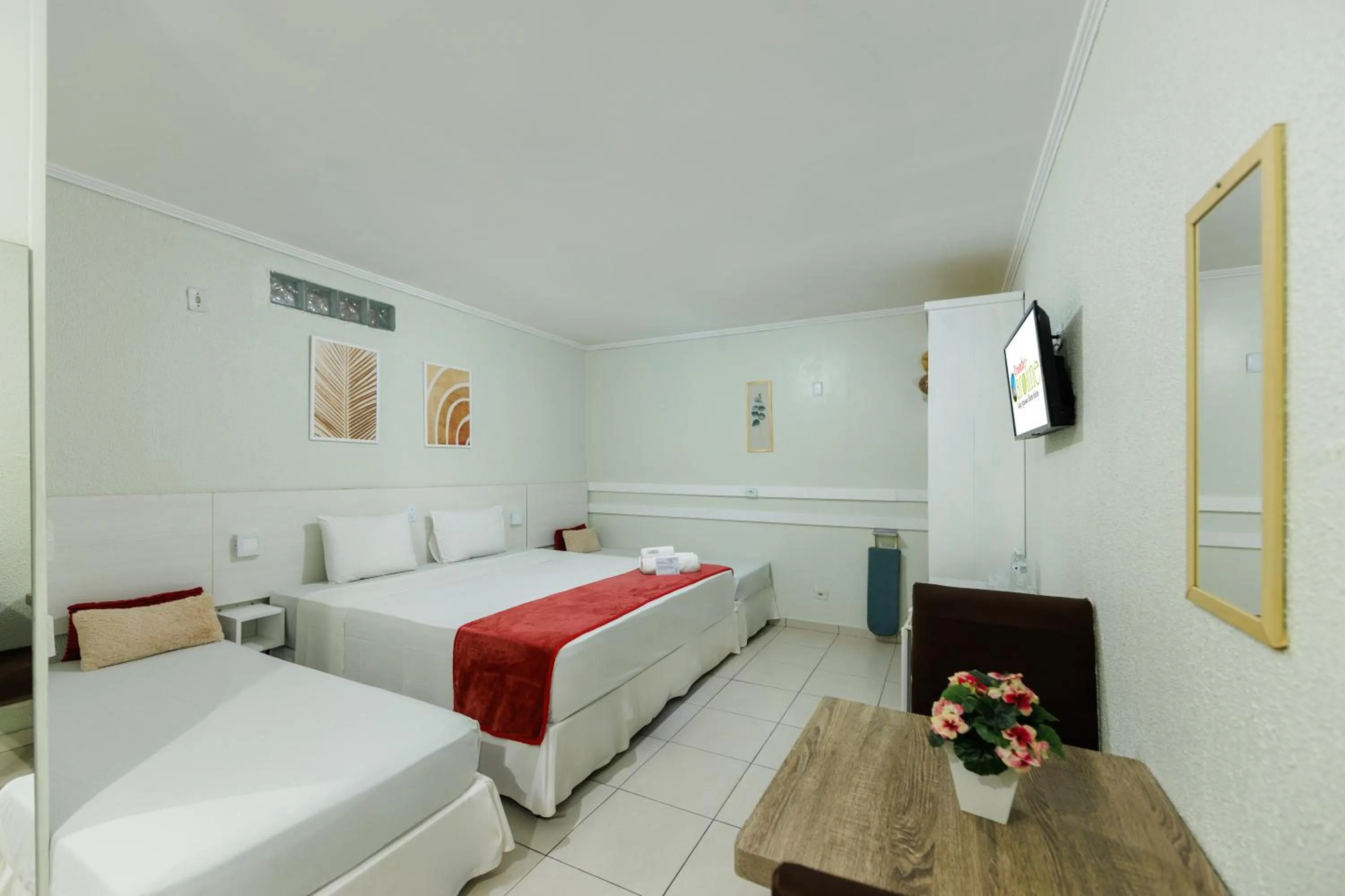 Bed in Hotel e Pousada Caroline