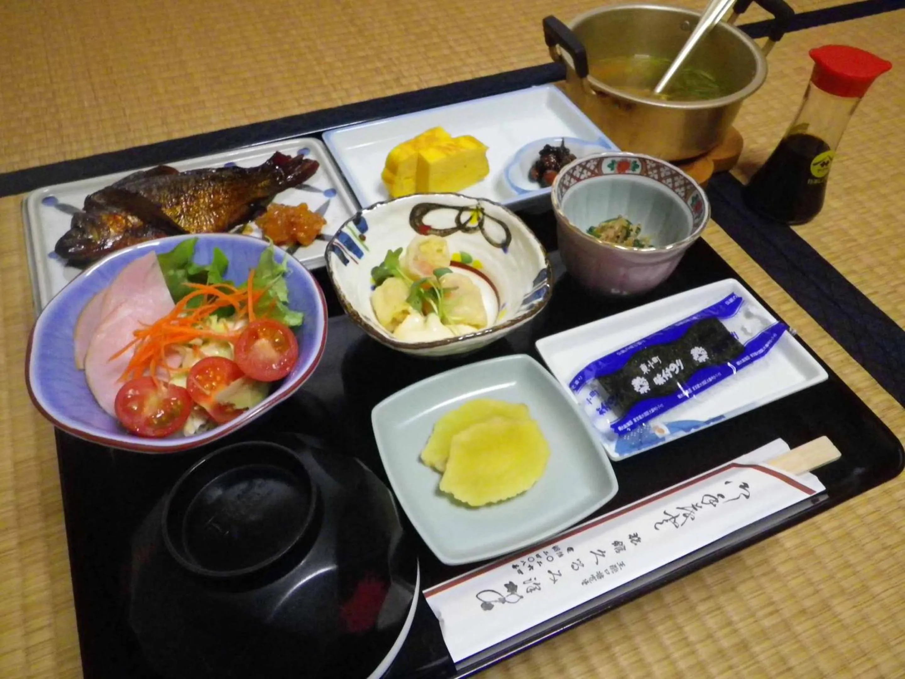 Breakfast in Kurumisawa Ryokan