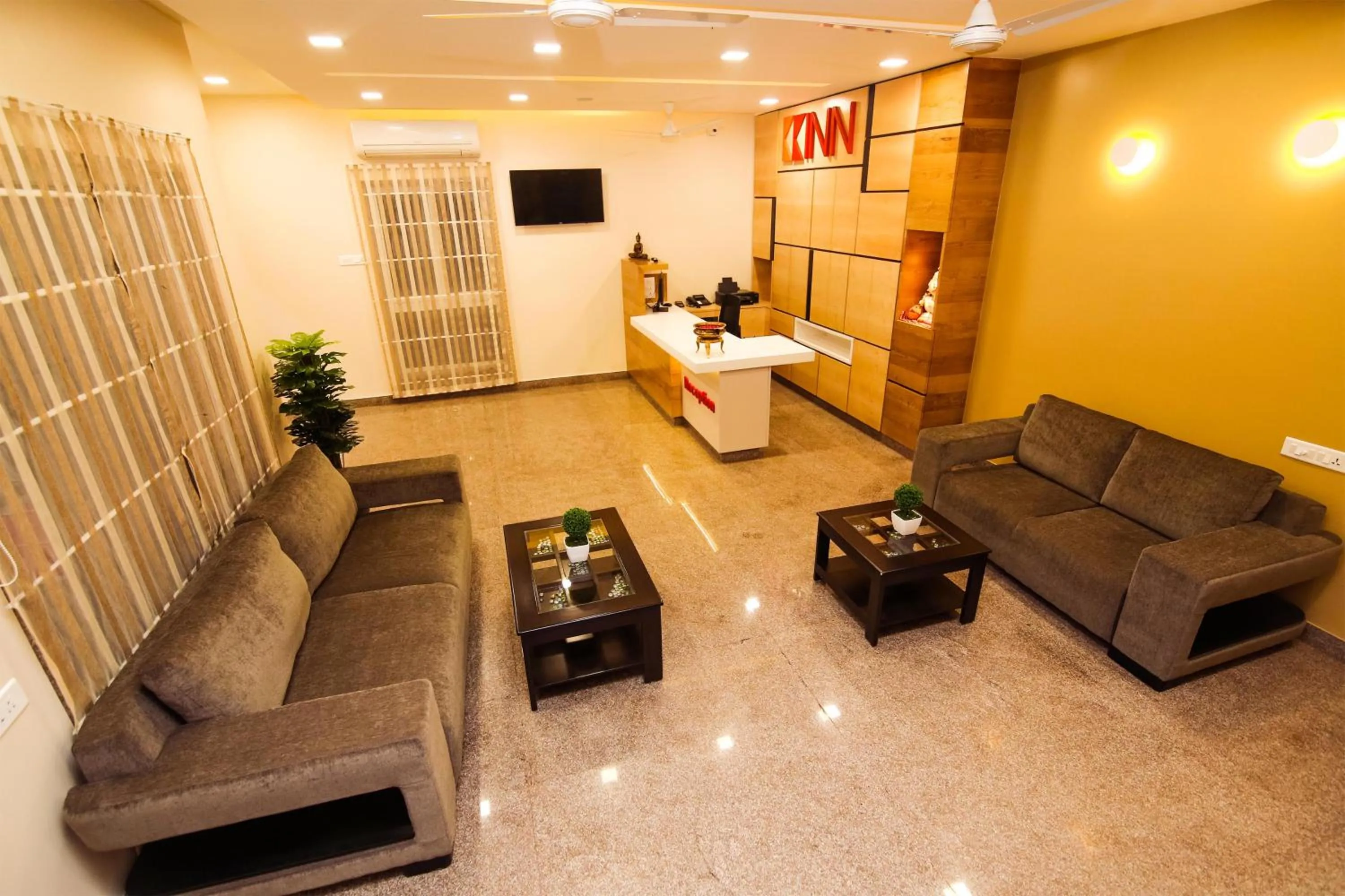 Lobby or reception in KK Inn